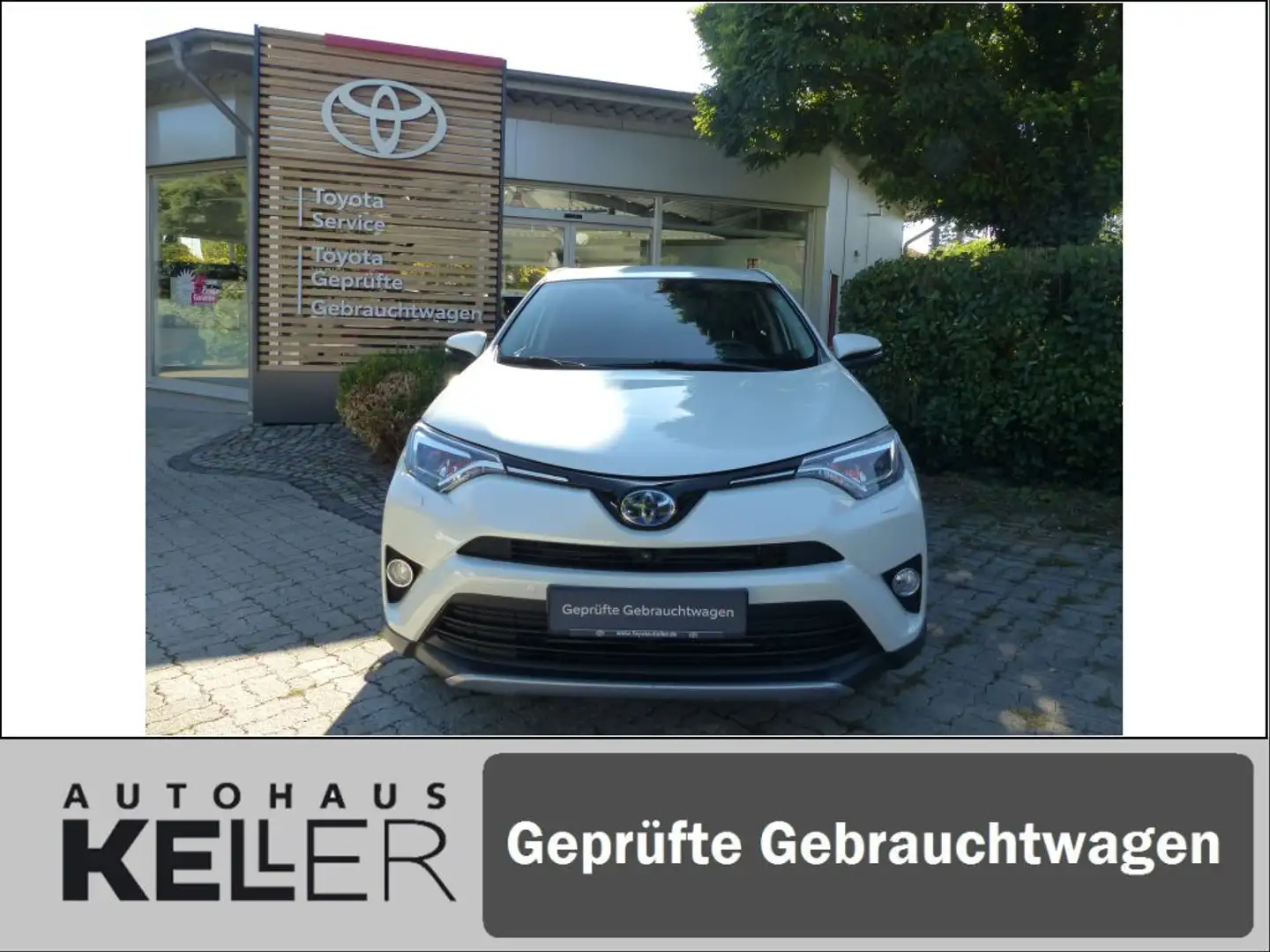 Toyota RAV 4 2.5 4x4 Hybrid Executive Weiß - 2