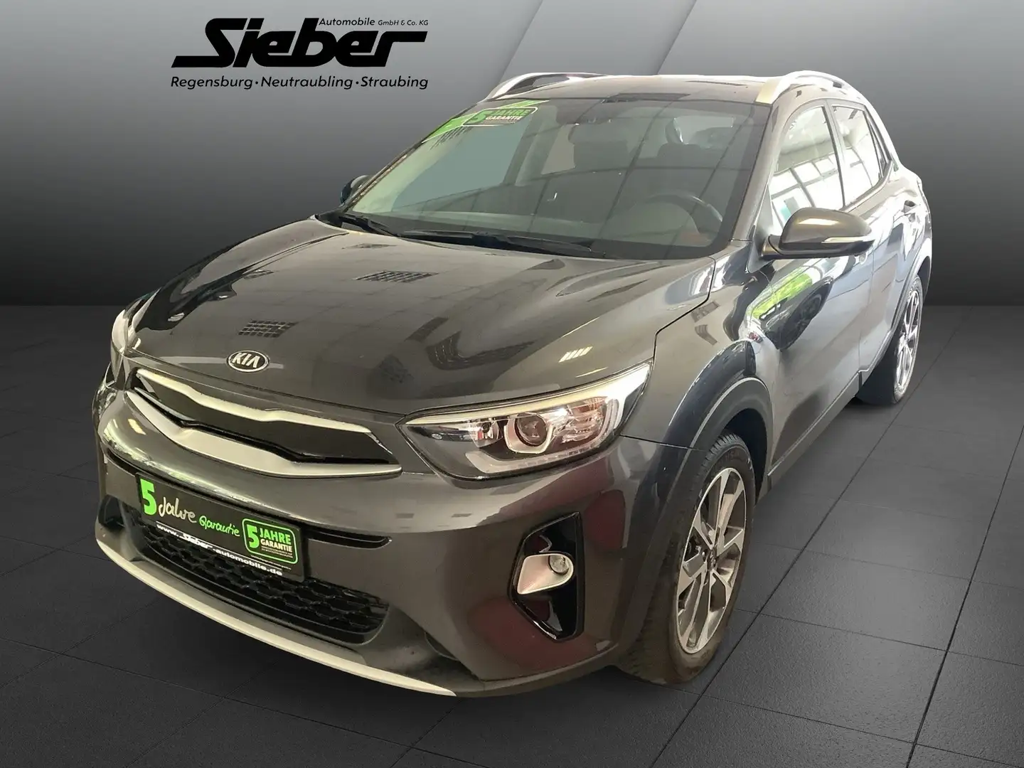 Kia Stonic 1.4 Vision **Navi**Klimaautomatik** Grau - 2