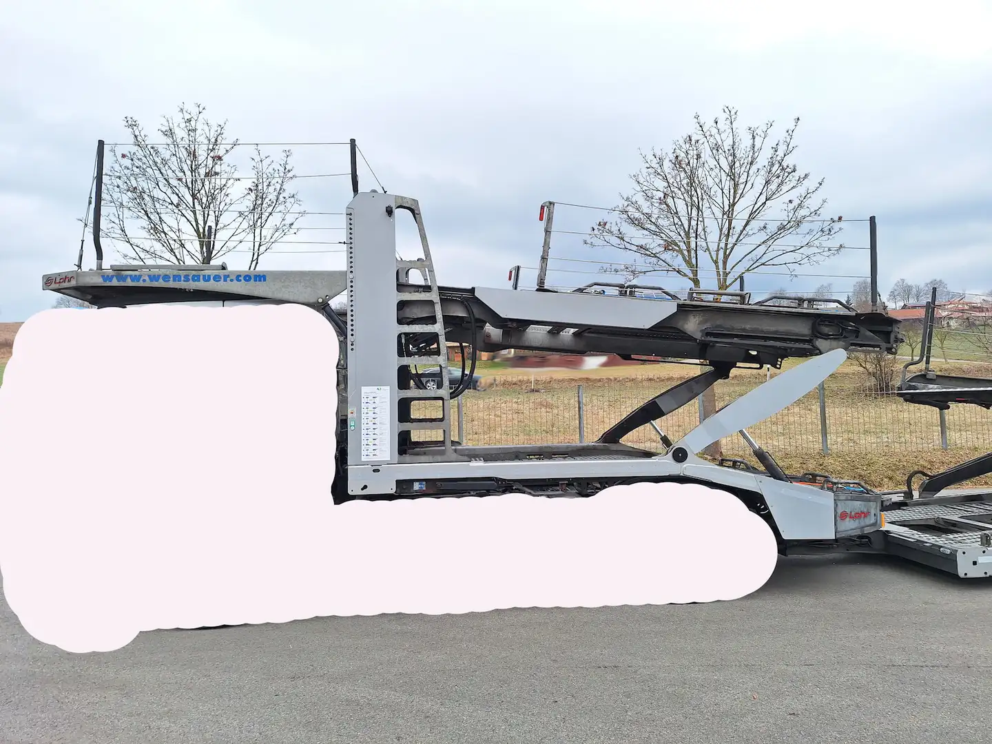 Sonstige Marken NUR LOHR AUFBAU Eurolohr200 C2 -TÜV 03/26 - Autotr Silber - 2