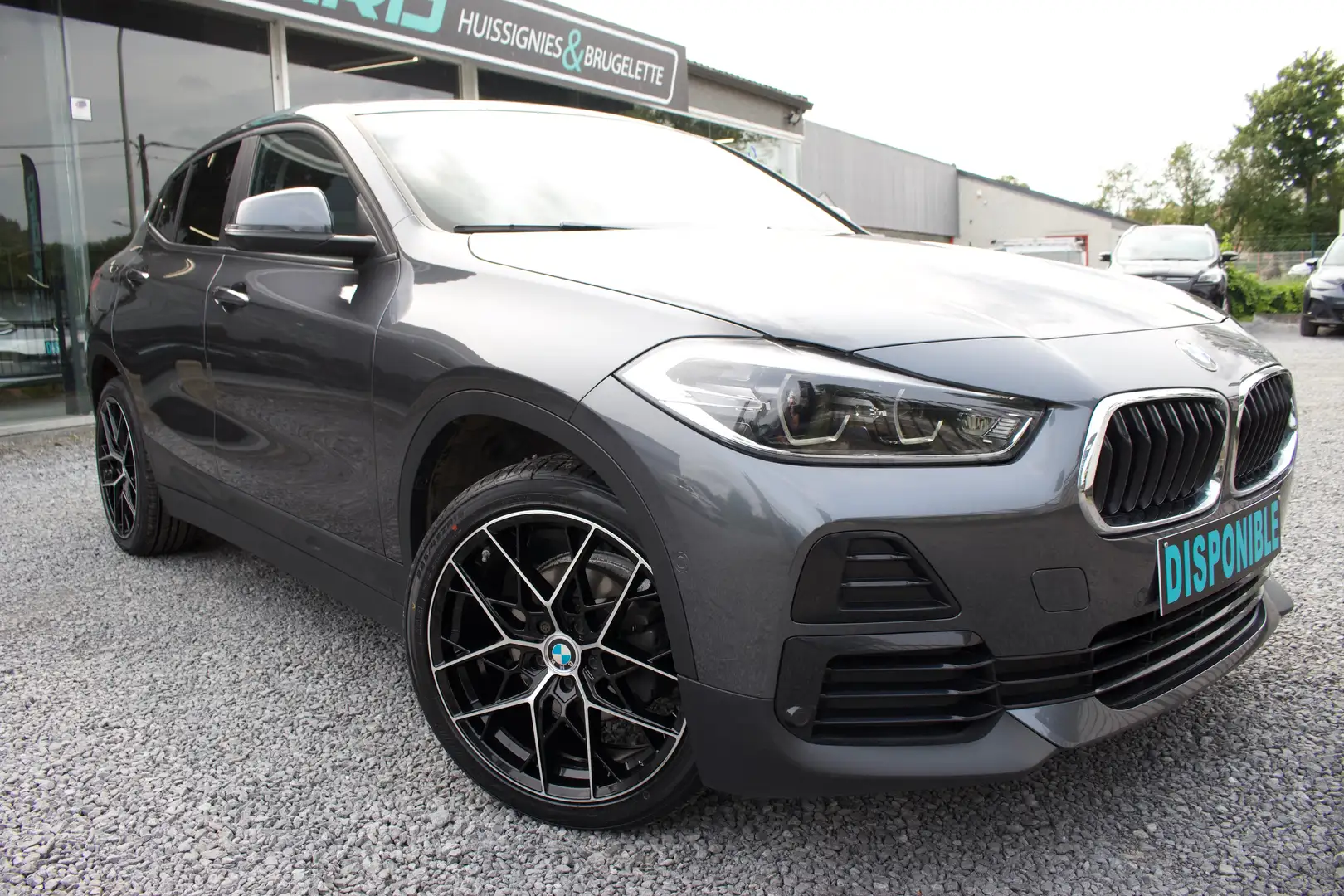 BMW X2 1.5 dA sDrive16 *CUIR*GPS*CRUISE*LED*GARANTIE 1 AN Gris - 2