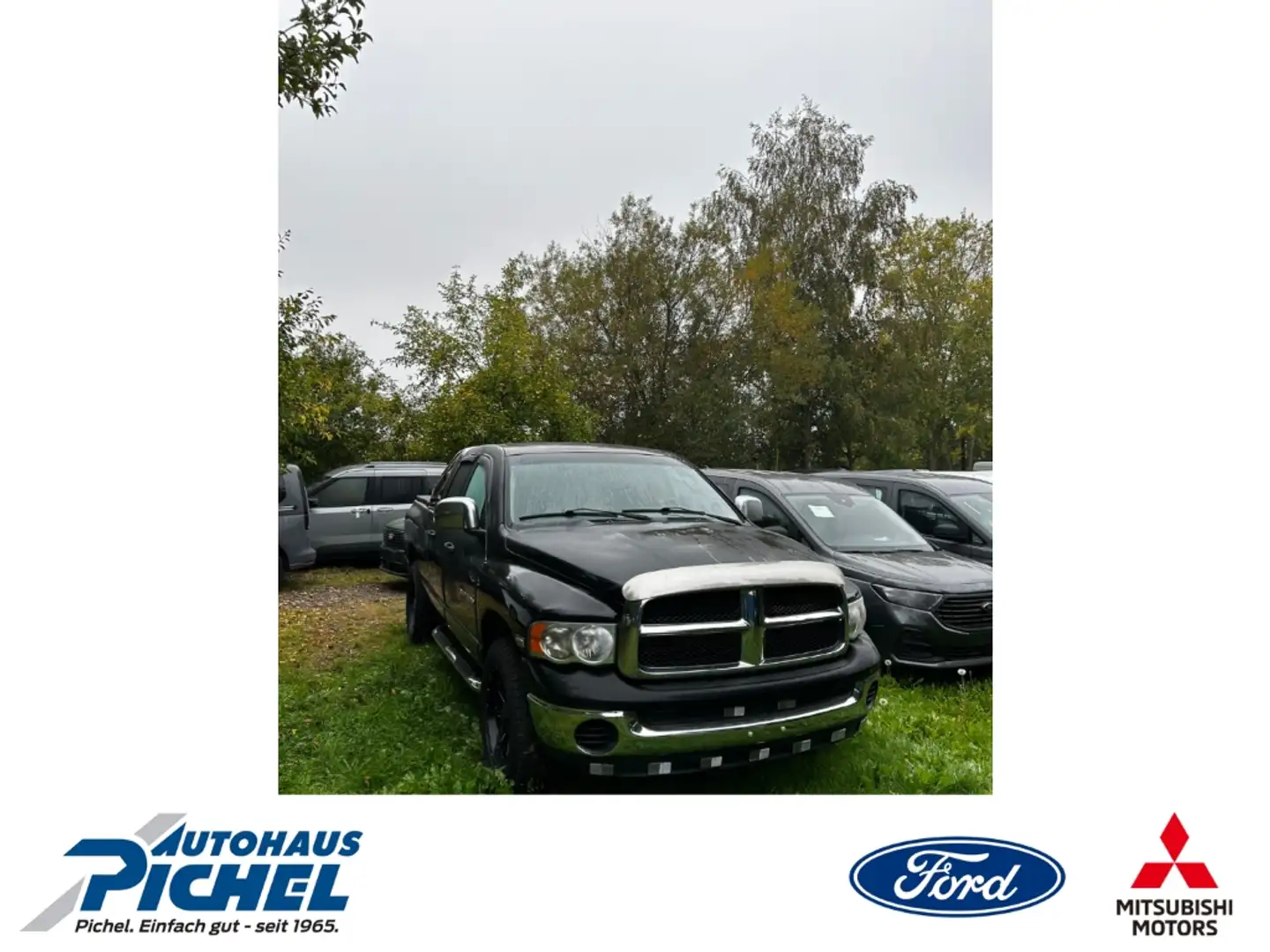 Dodge RAM 1500 DOKA KLIMA / NUR WIEDERVERKÄUFER Negro - 1
