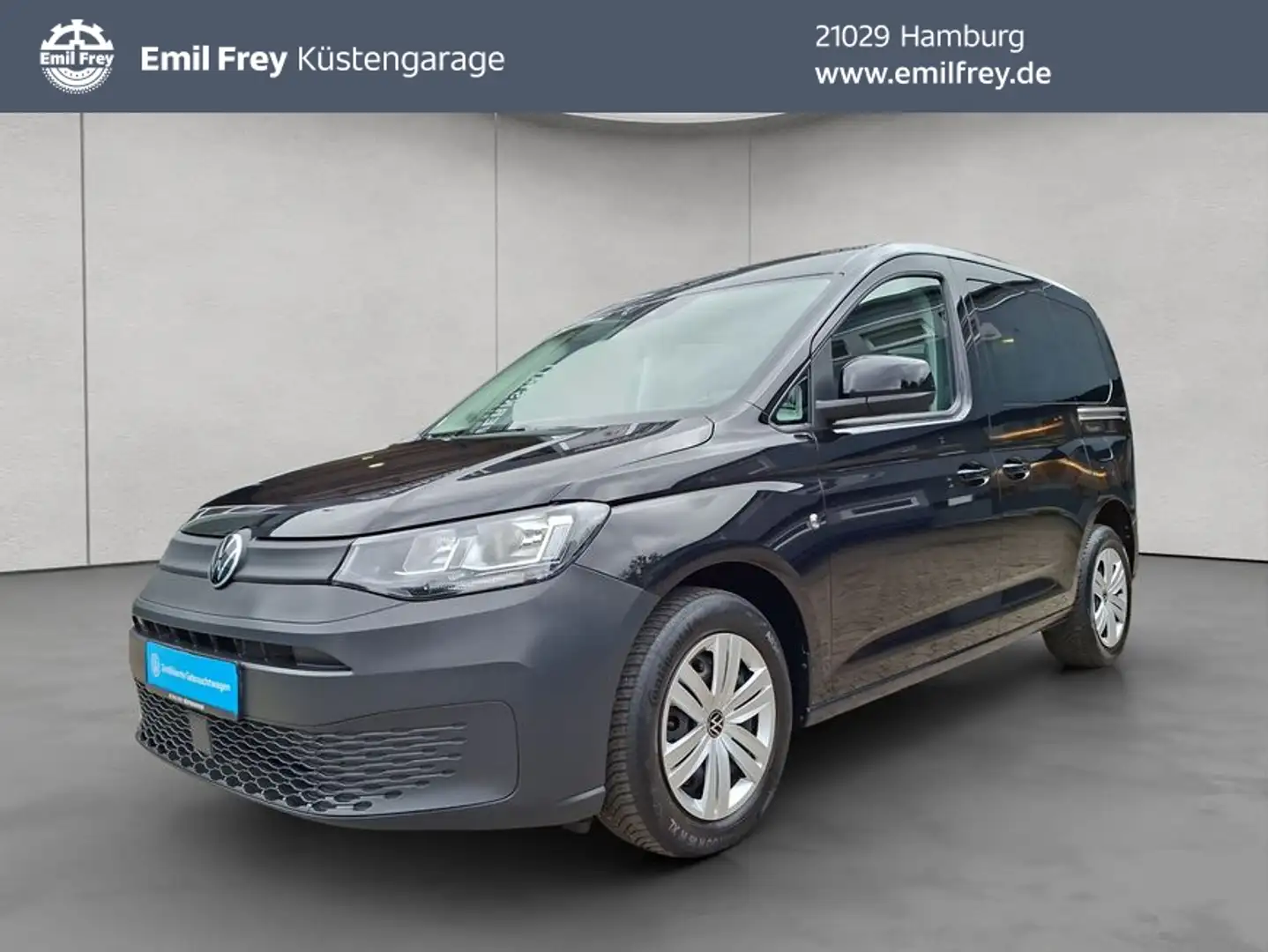 Volkswagen Caddy 1.5 TSI Kombi 6-Gang PDC APP KLIMA GRA Schwarz - 1