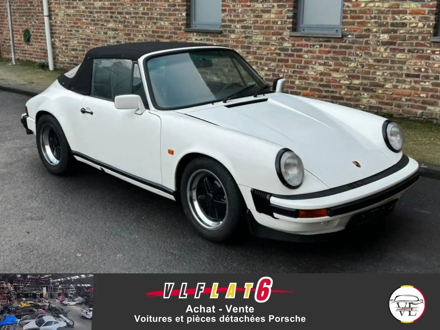 Porsche 911 30 SC Cabriolet Wit - 1