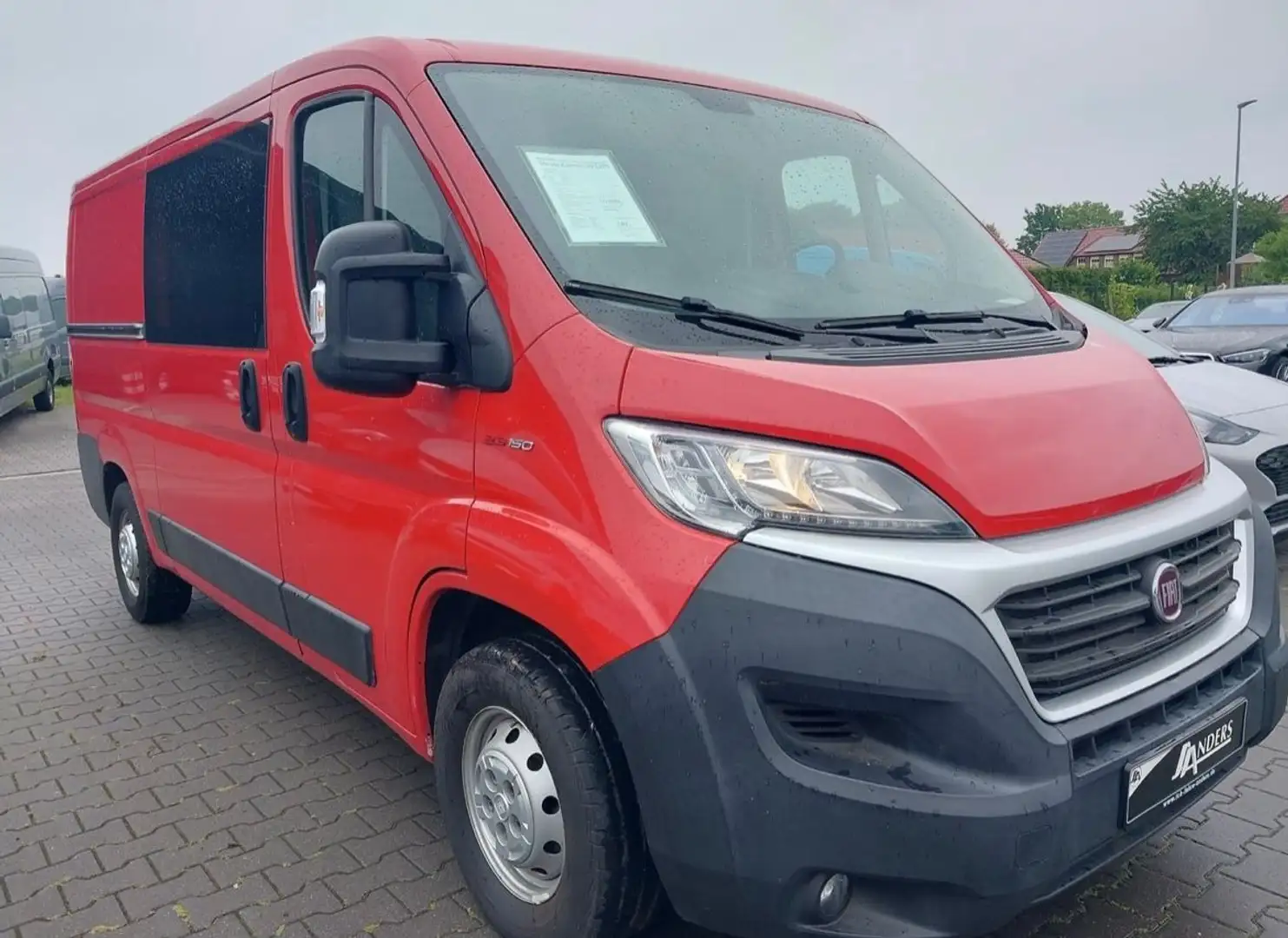 Fiat Ducato L2H1 Automatik Luftfederung AHK Navi Camp Rot - 2