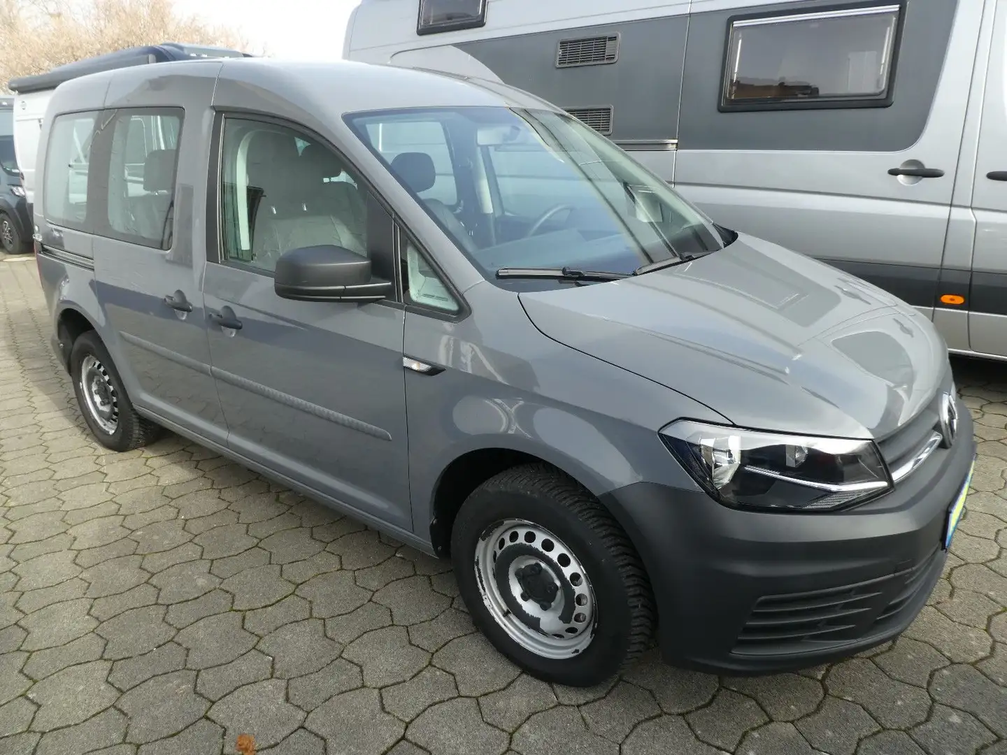 Volkswagen Caddy Kombi 1,0 TSI Klima+Tempomat+PDC Gris - 1