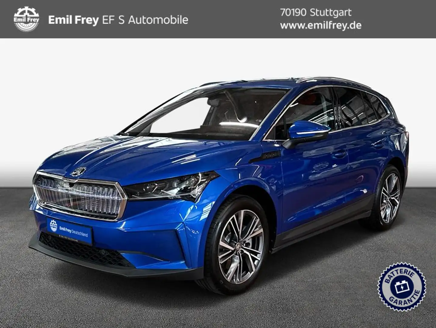 Skoda Enyaq iV 80 150 kW, 5-türig (Elektrischer Strom) Blau - 1