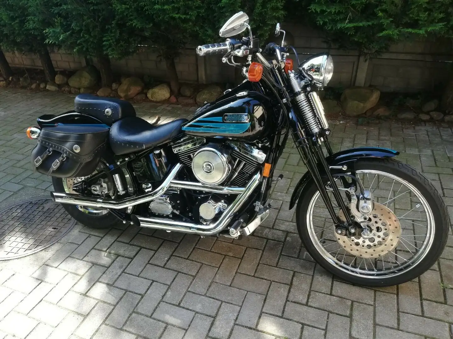 Harley-Davidson Bad Boy FXSTSB springer Чорний - 2