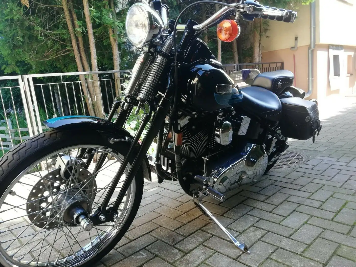 Harley-Davidson Bad Boy FXSTSB springer Чорний - 1