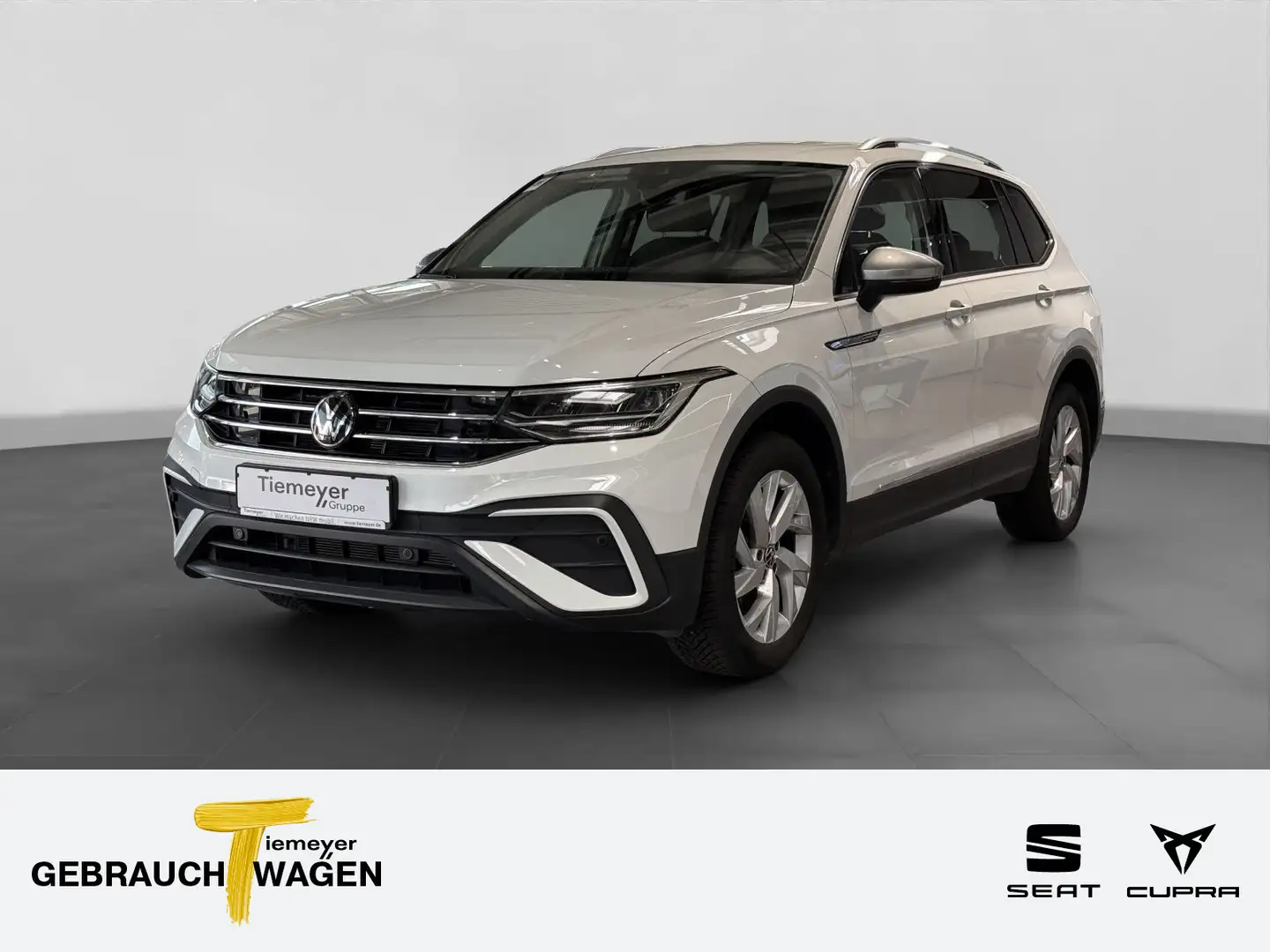 Volkswagen Tiguan Allspace 1.5 TSI DSG LIFE 7-SITZE NAVI AH Weiß - 1