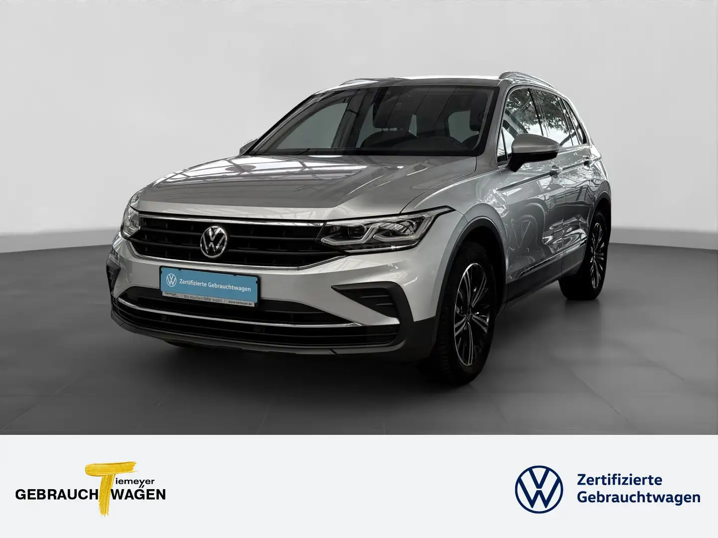 Volkswagen Tiguan 1.5 TSI DSG ACTIVE LED KLIMA KAMERA SITZH Silber - 1