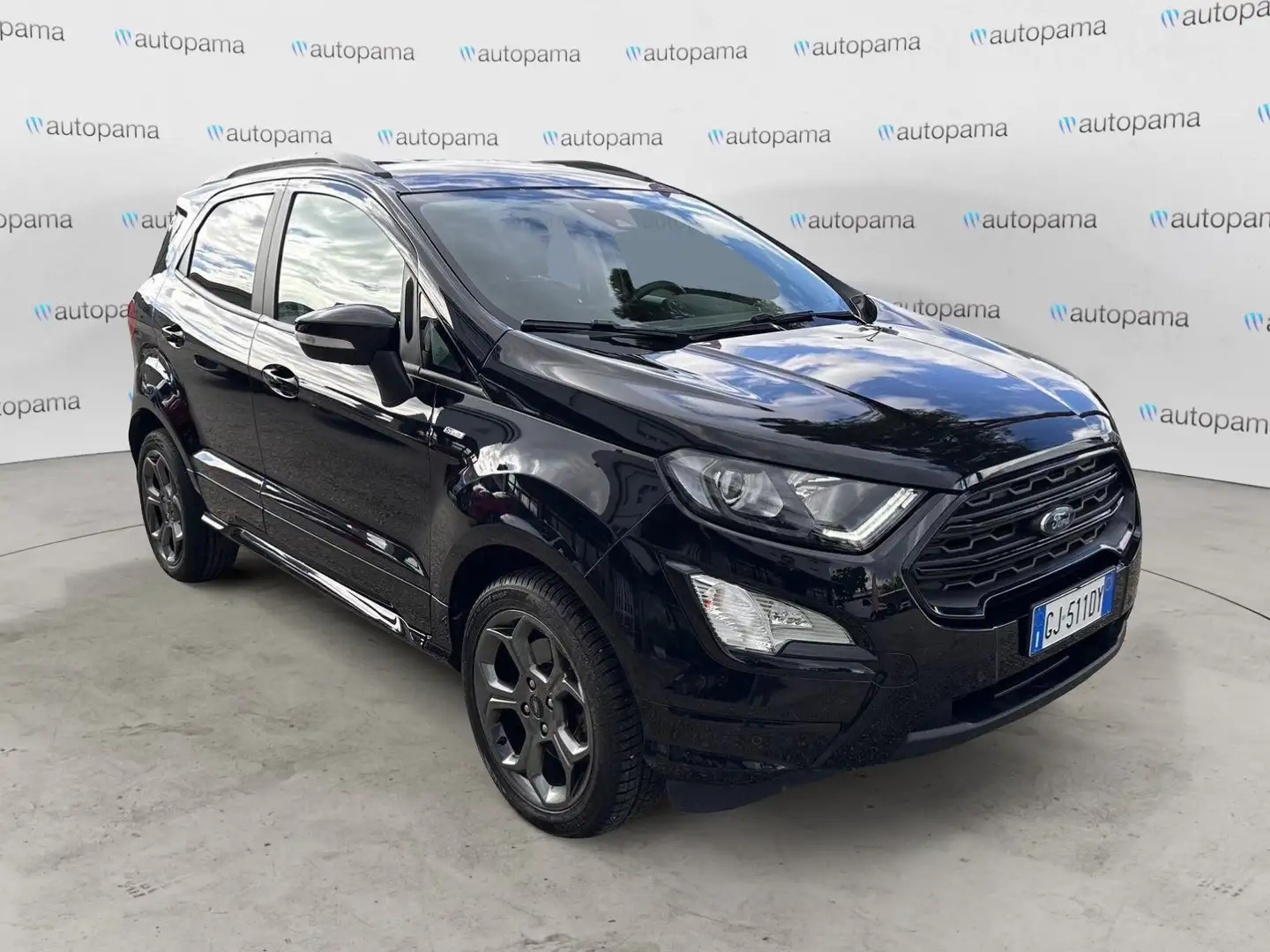 Ford EcoSport 1.0 EcoBoost 125 CV Start&Stop ST-Line Nero - 1