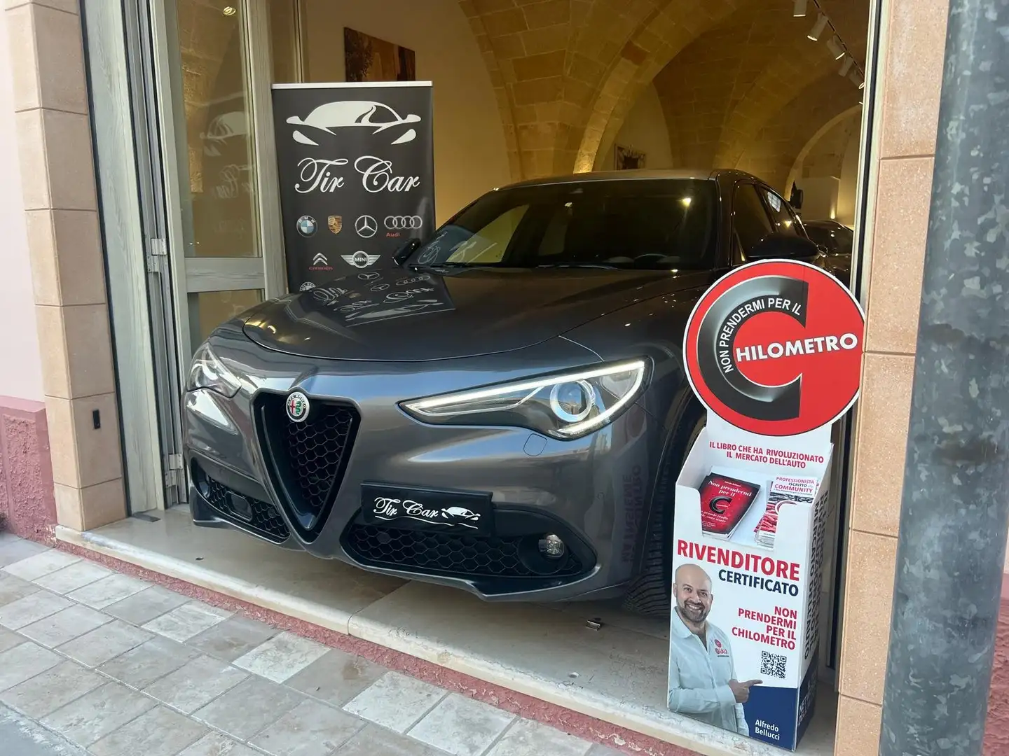 Alfa Romeo Stelvio Stelvio 2020 2.2 t Veloce Q4 210cv auto Grigio - 1