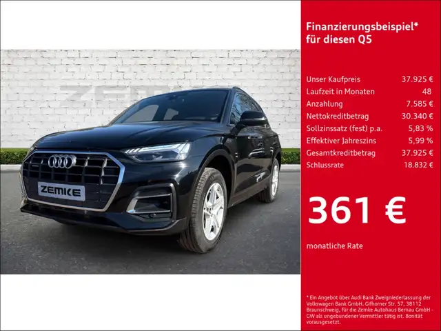 Audi Q5 50 TFSI e quattro S tronic AHK-klappbar Navi Digit