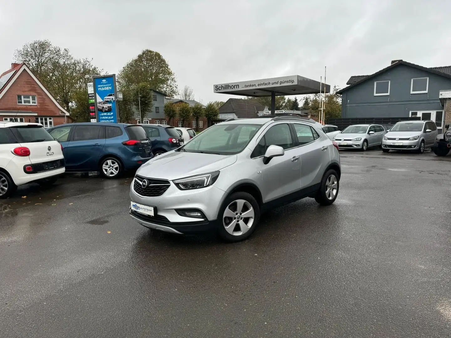 Opel Mokka X AUTOMATIK/TÜV/KLIMA/NAVI/KAMERA/LEDER Argent - 1