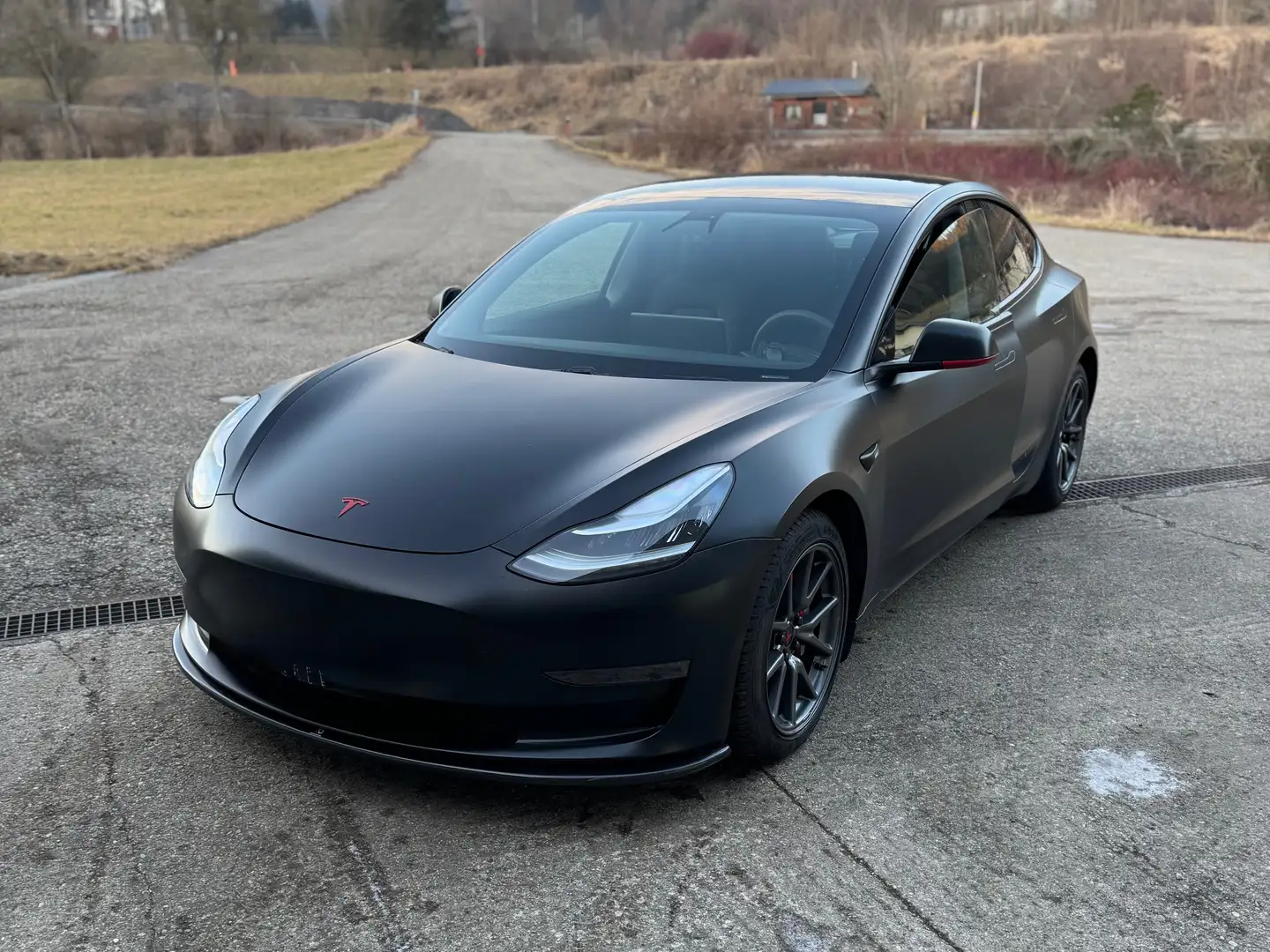 Tesla Model 3 Long Range AWD 75kWh Grau - 1