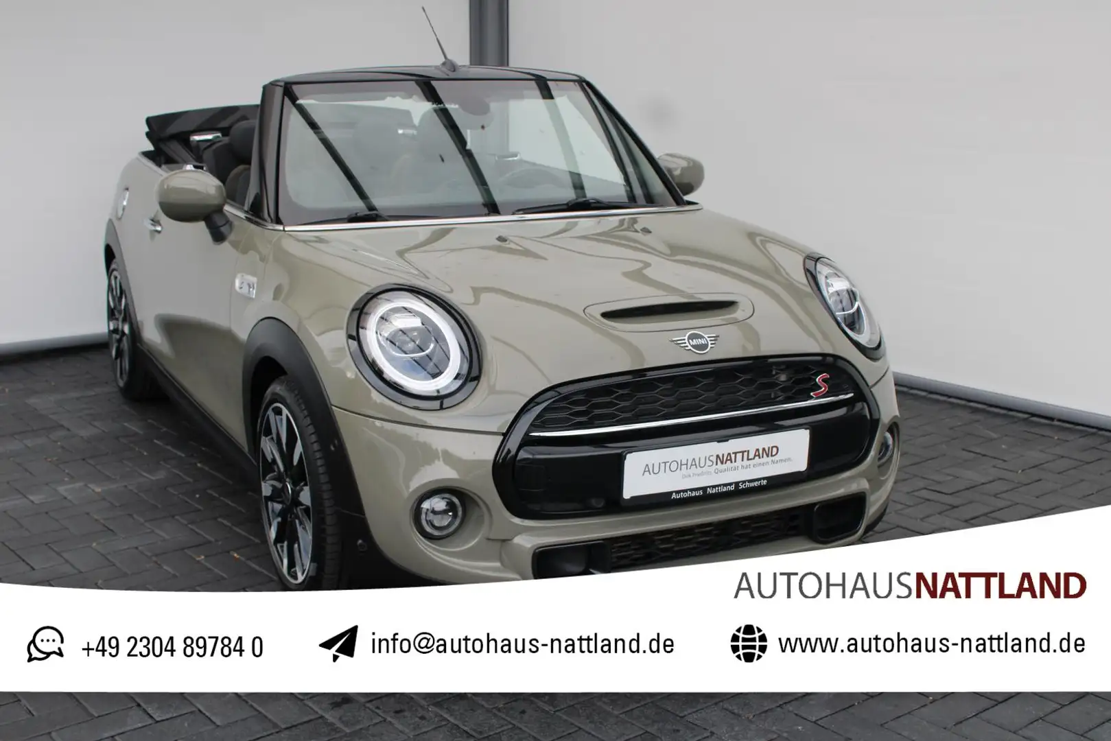 MINI Cooper S Cabrio Chili RFK Navi Leder LED Harman Grau - 1