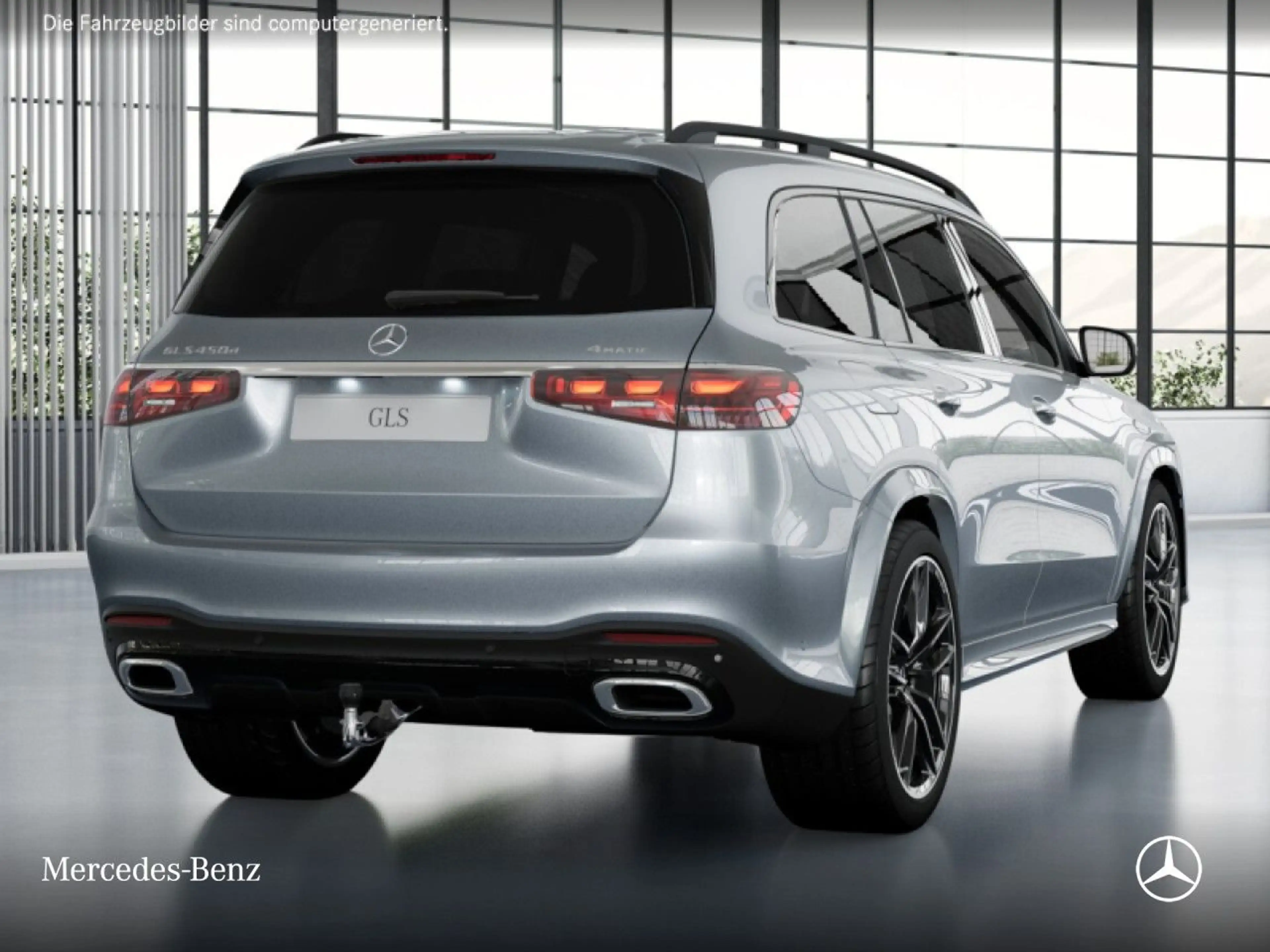 Mercedes-Benz GLS 450 d 4M AMG+NIGHT+PANO+360+AHK+MULTIBEAM+HUD — photo 4