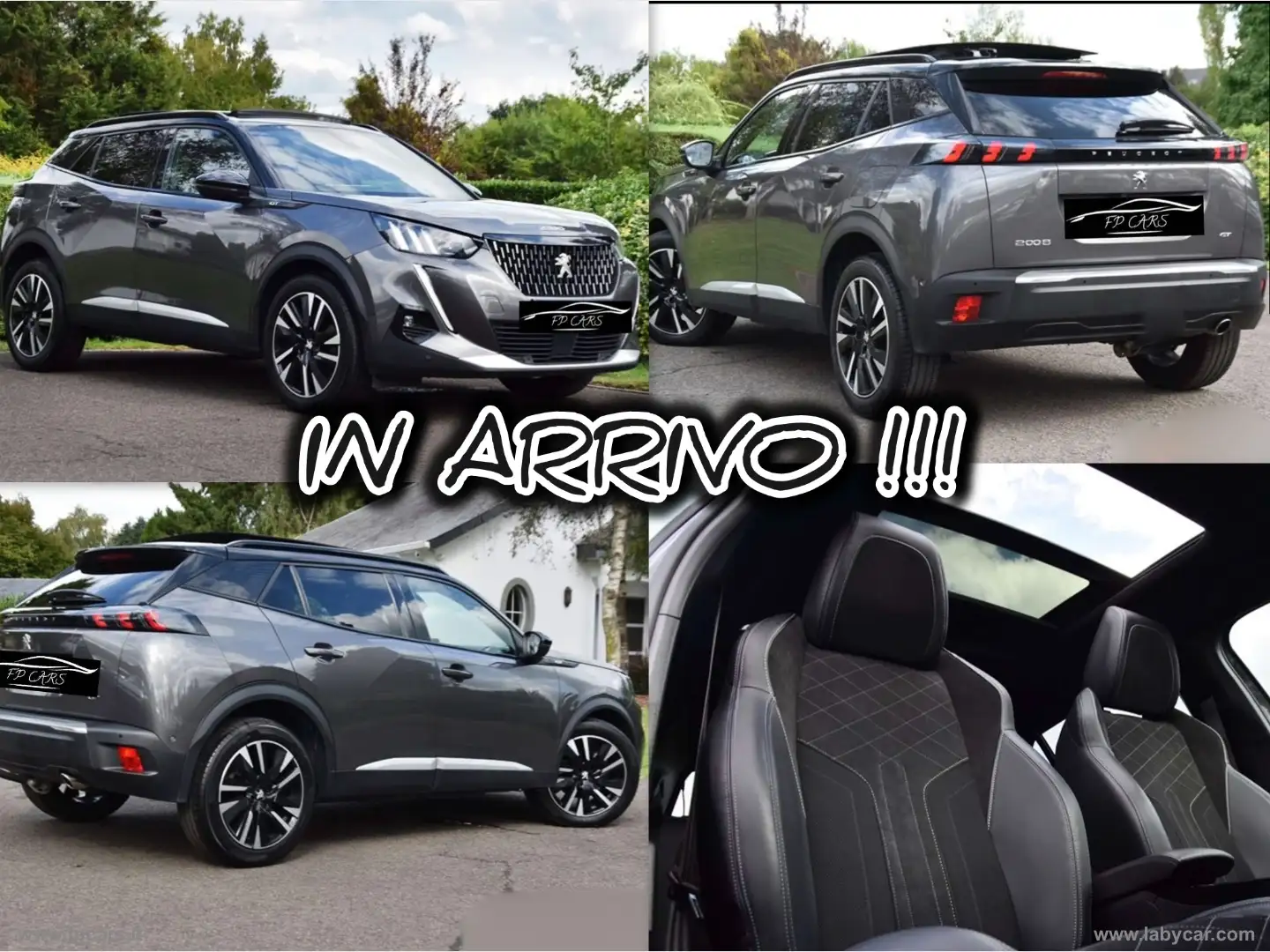 Peugeot 2008 BlueHDi 110 S&S GT Grijs - 1