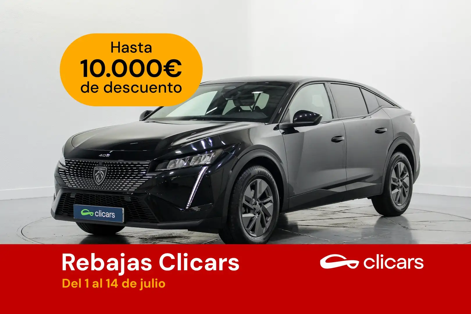 Peugeot 408 PureTech 130 Allure EAT8 Negro - 1
