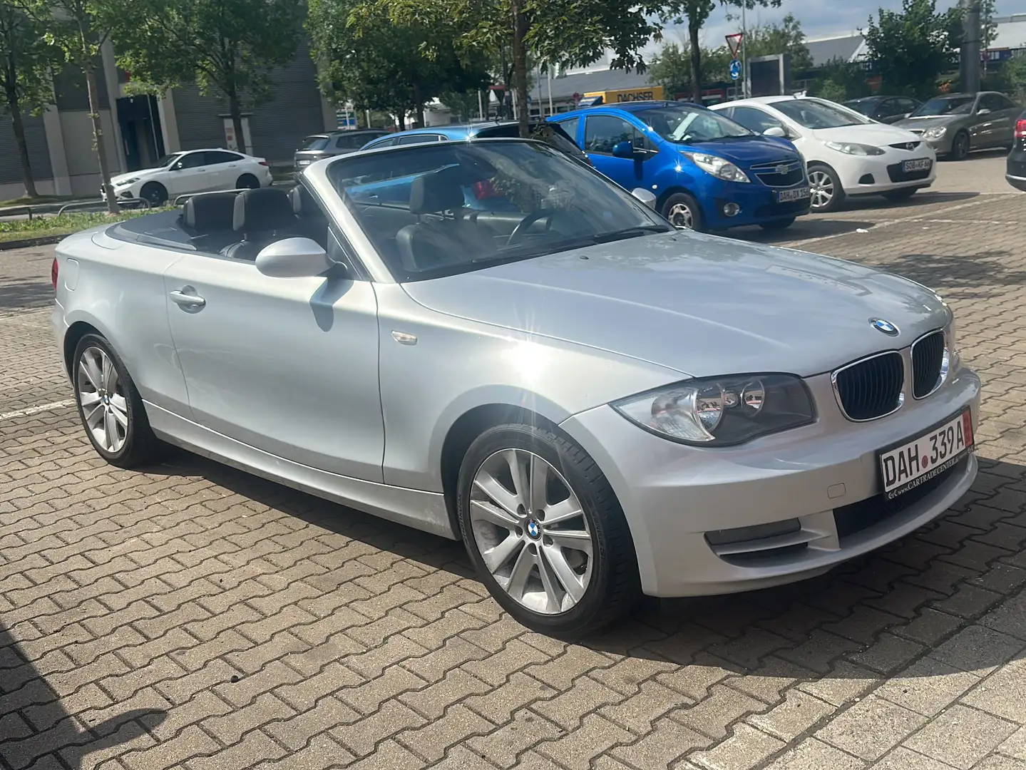 BMW 120 120i Cabrio Plateado - 1