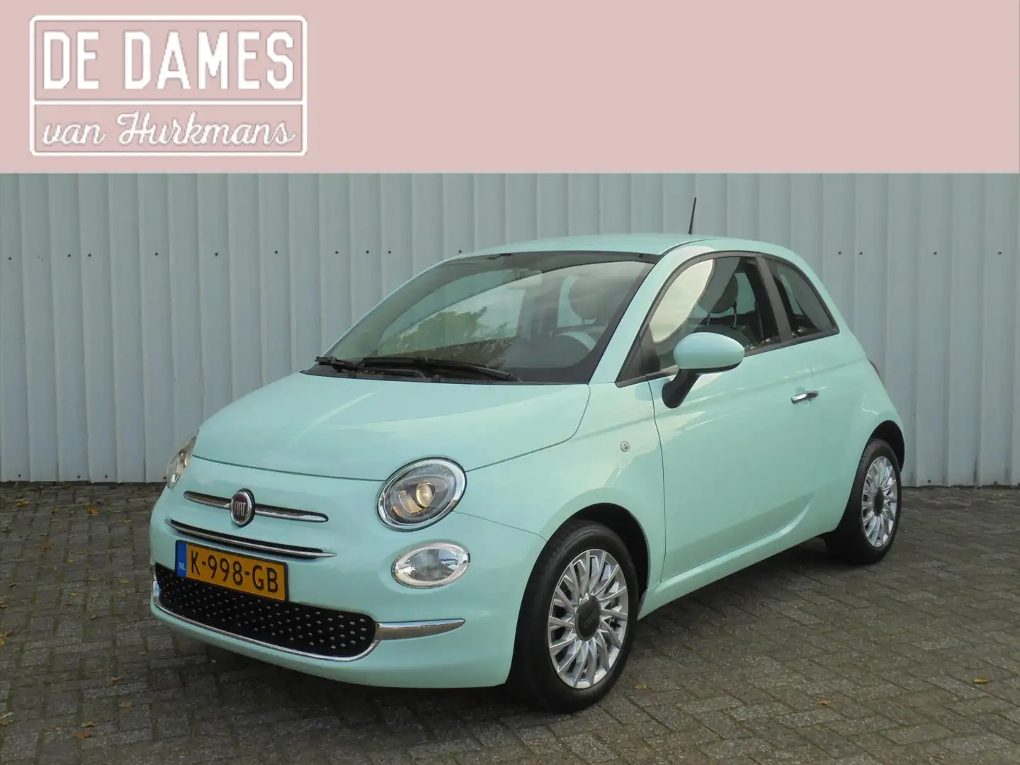 Fiat 500 1.0 70pk Hybrid Lounge / Apple carplay / Cruise Groen - 1