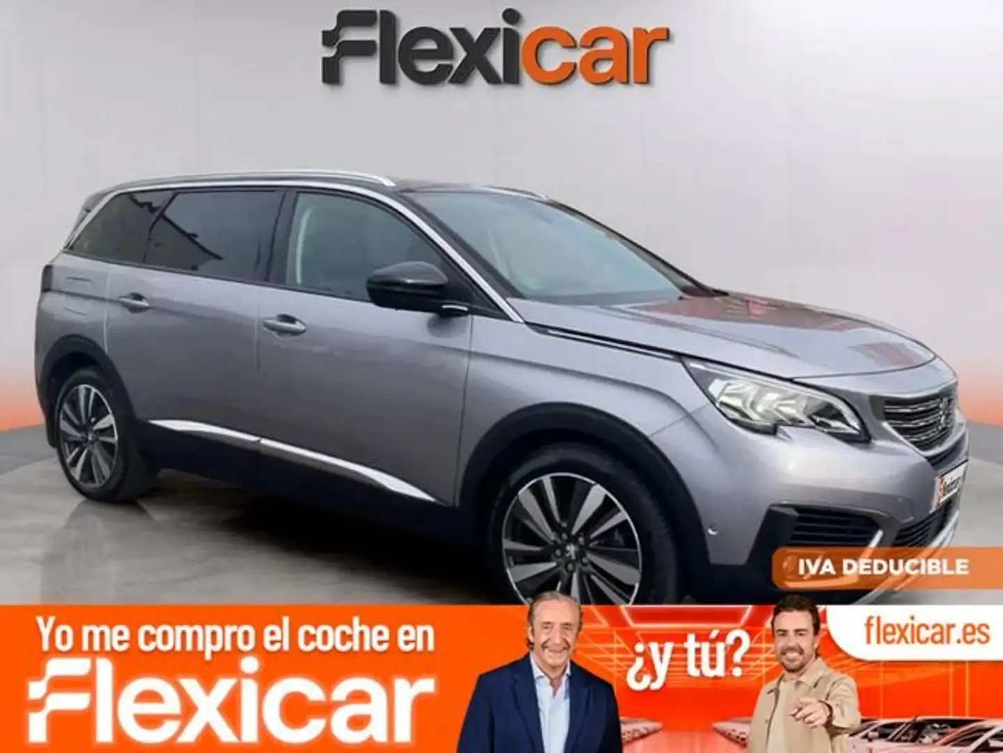 Peugeot 5008 1.2 PureTech S&S Allure 7 pl. 130 Gris - 1