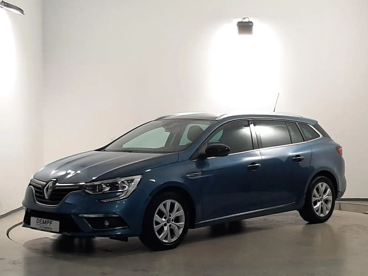 Renault Megane Limited*Automatik*Navi*SHZ*PDC*Kam*2.Hd* Blauw - 2