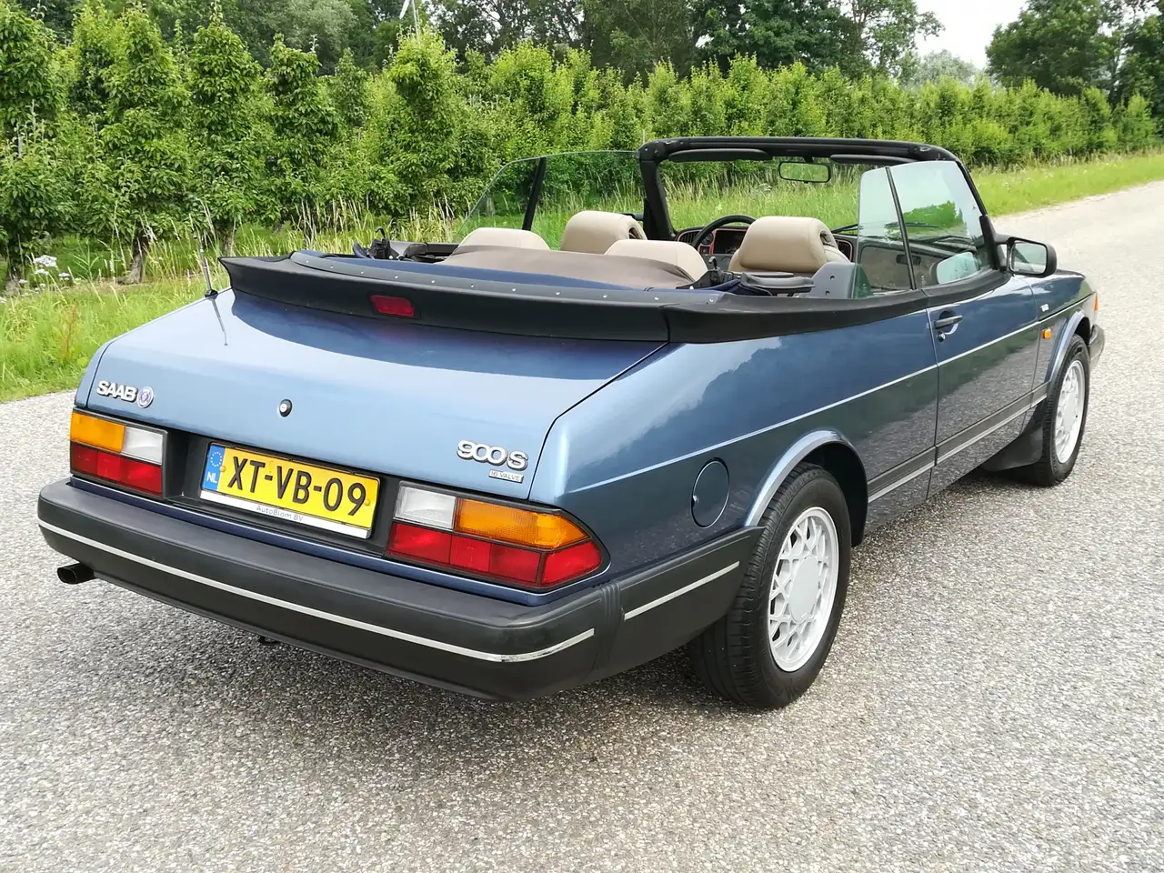 Saab 900 Classic Cabrio 2.0 S /Leder/zeer nette auto!/, foto 6