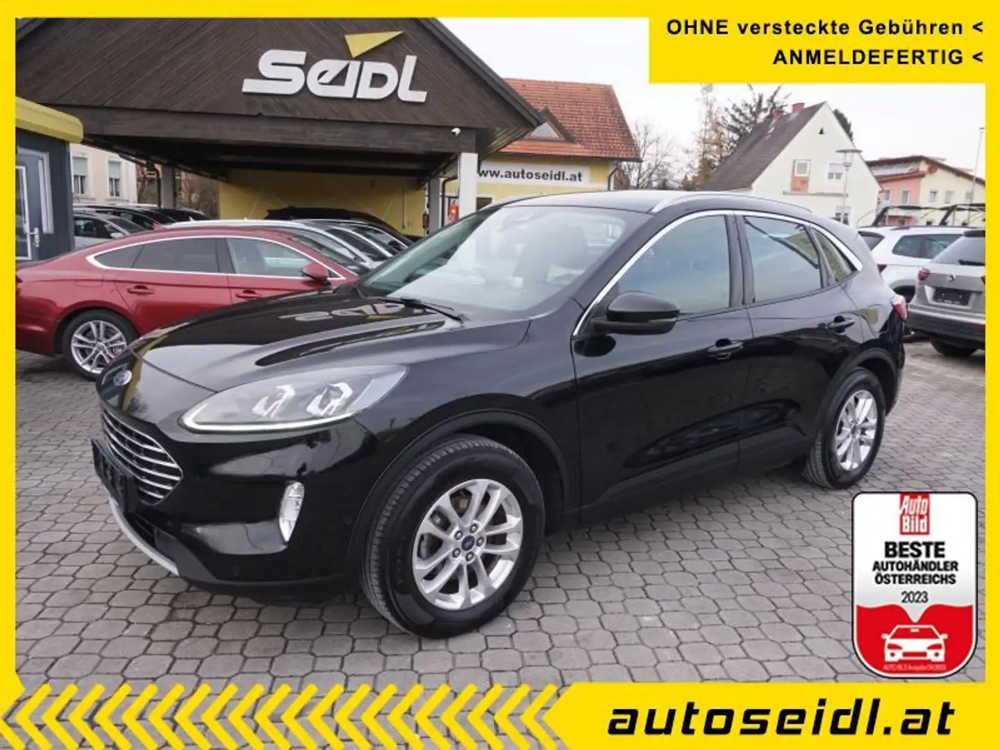 Ford Kuga 2,0 EcoBlue Hybrid Titanium *NAVI+KAMERA* Negru - 1