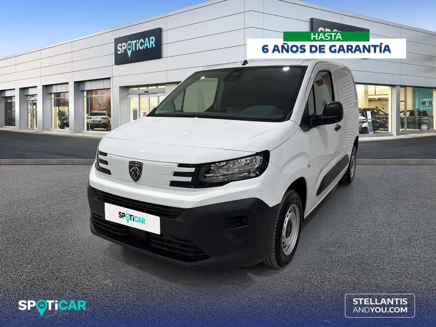 Peugeot Partner Standard 600kg BlueHDi 73kW - Blanco - 1