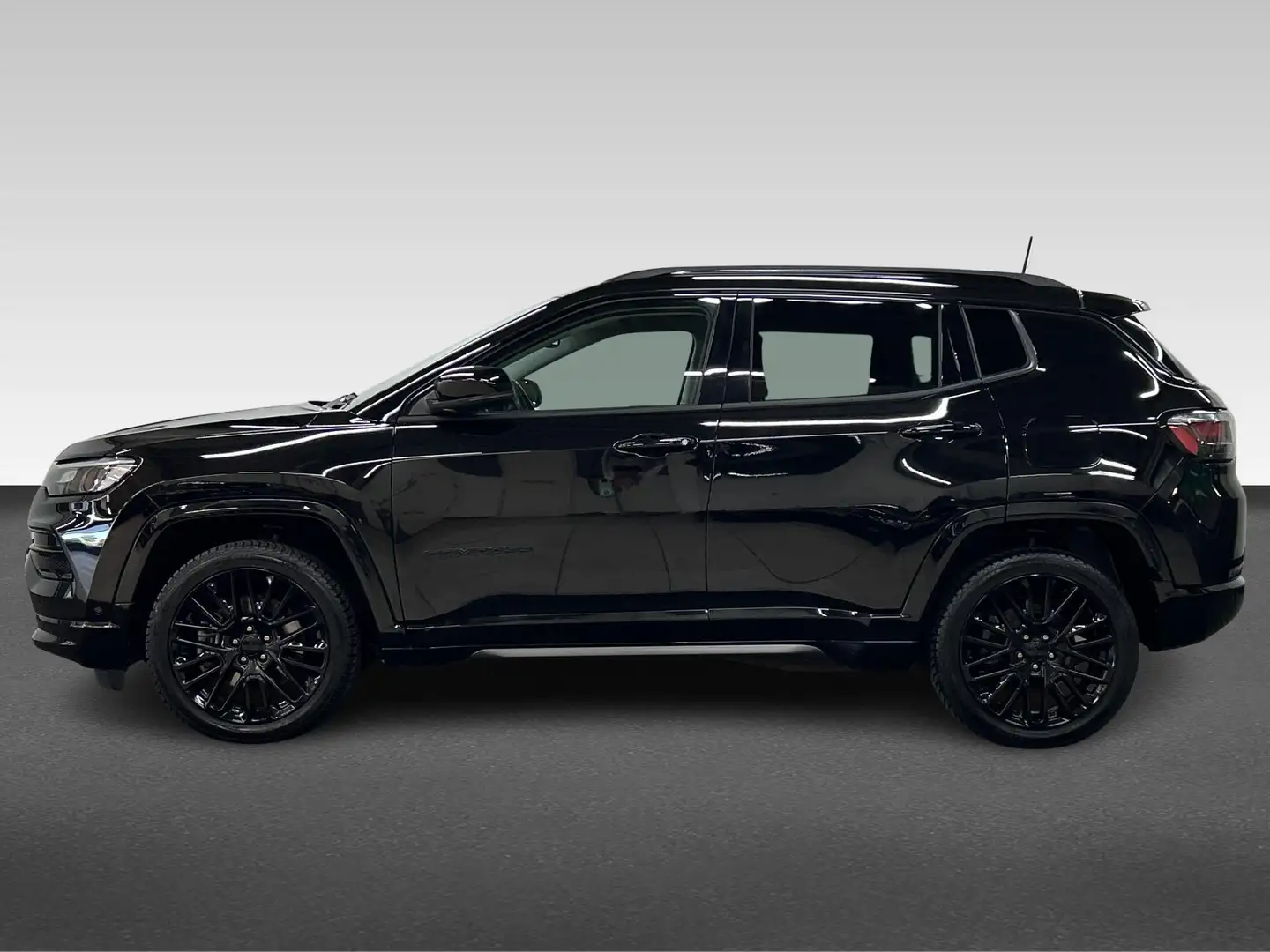 Jeep Compass 1.3T 4XE 240PK PHEV AWD S NAVI LEDER LED SCHUIFDAK Zwart - 2