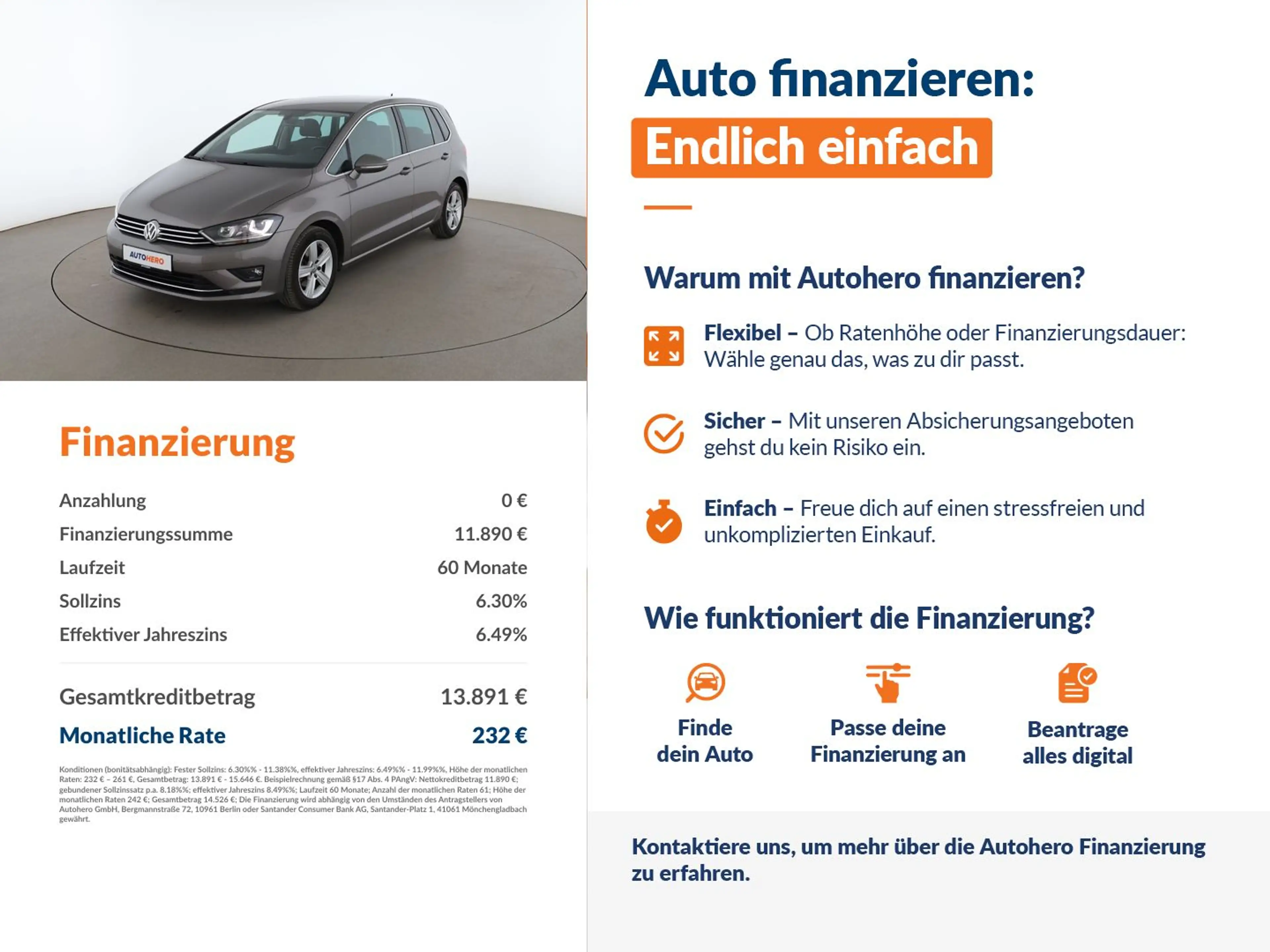 Volkswagen Golf Sportsvan 1.4 TSI Highline BMT*NAV*BI-XENON*TEMPO*CAM*PDC* — photo 2