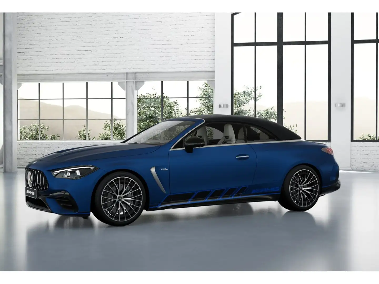 Mercedes-Benz CLE 53 AMG 4M+ Cabrio AMG BURM DRIVERS MEMO 360 Bleu - 2