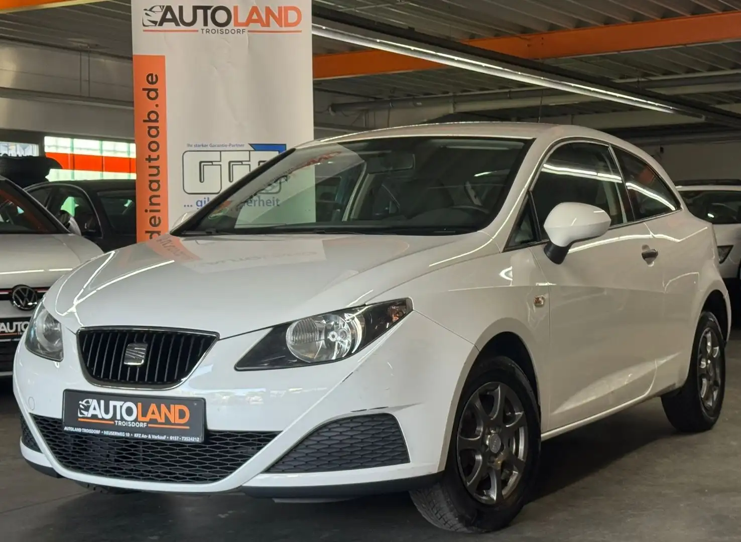 SEAT Ibiza SC Basis*NUR 99TKM*HU/AU + SERVICE NEU* Weiß - 2