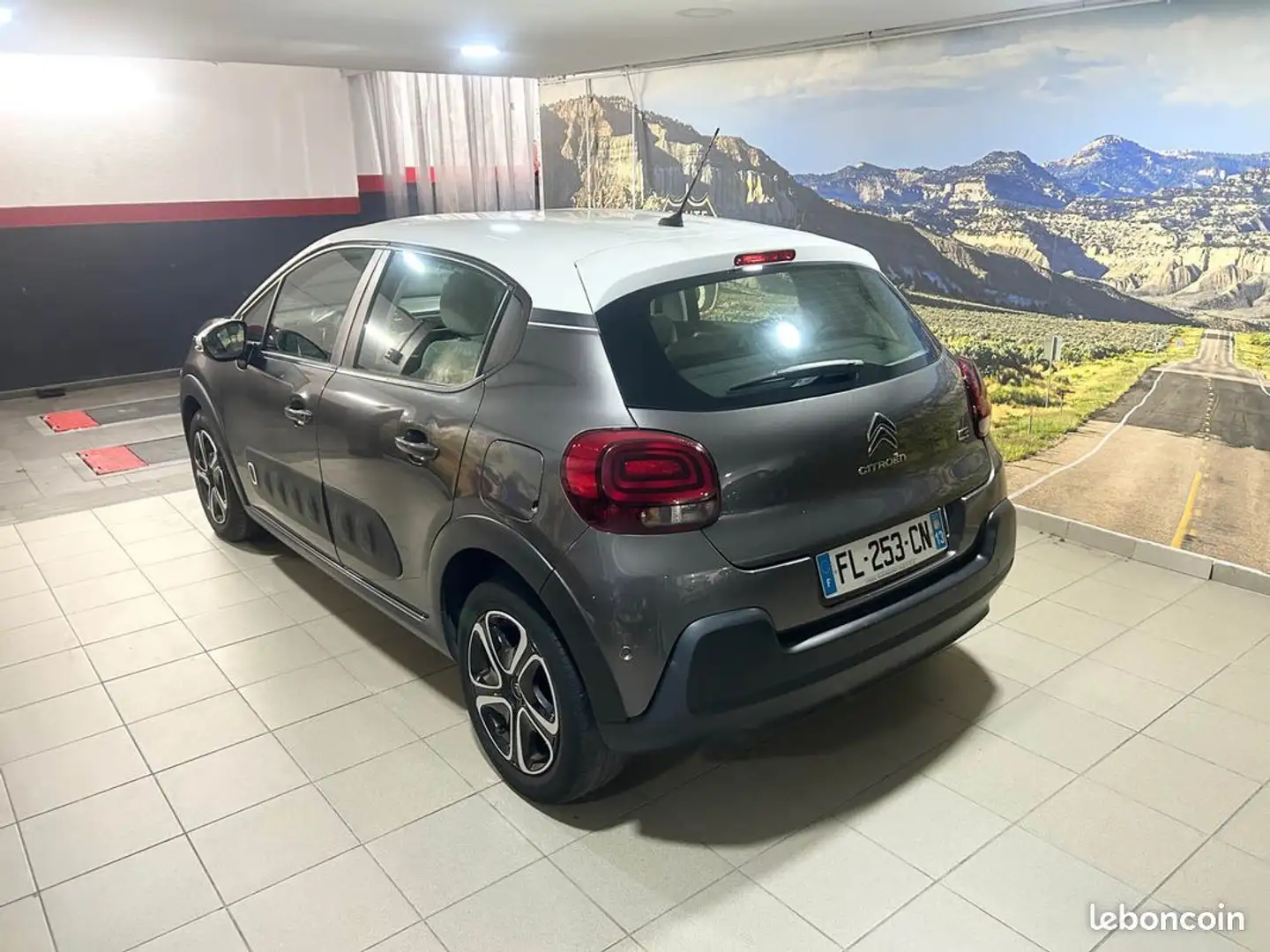 Citroen C3 1.2 VTi 110CH SHINE BUSINESS S&S E6.D 2019 Gris - 2