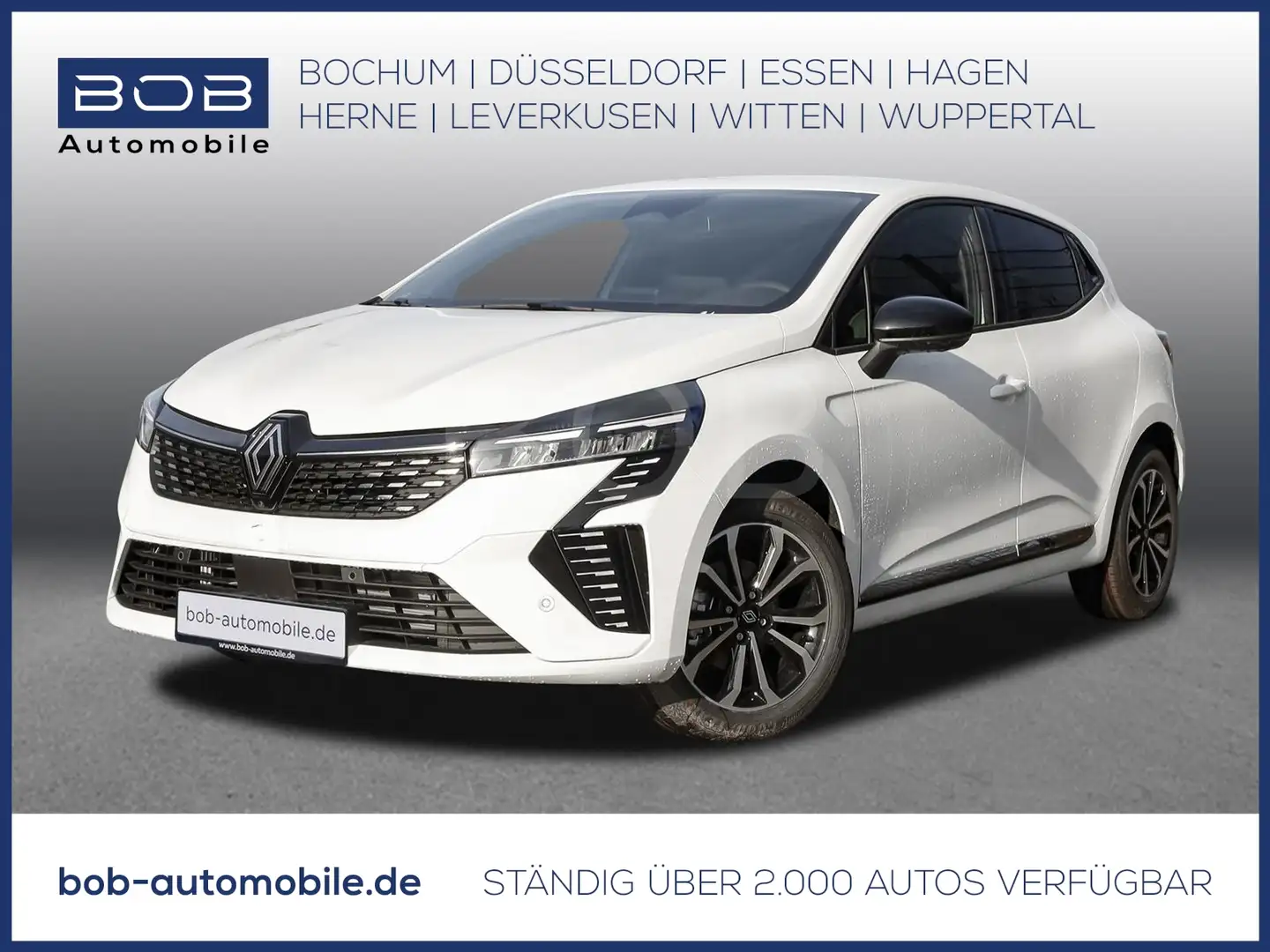 Renault Clio Techno TCe 90 NAVI SHZ PDC Weiß - 1