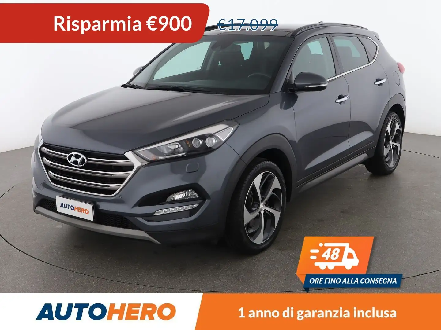 Hyundai TUCSON 1.7 CRDi Xpossible DCT Szürke - 1