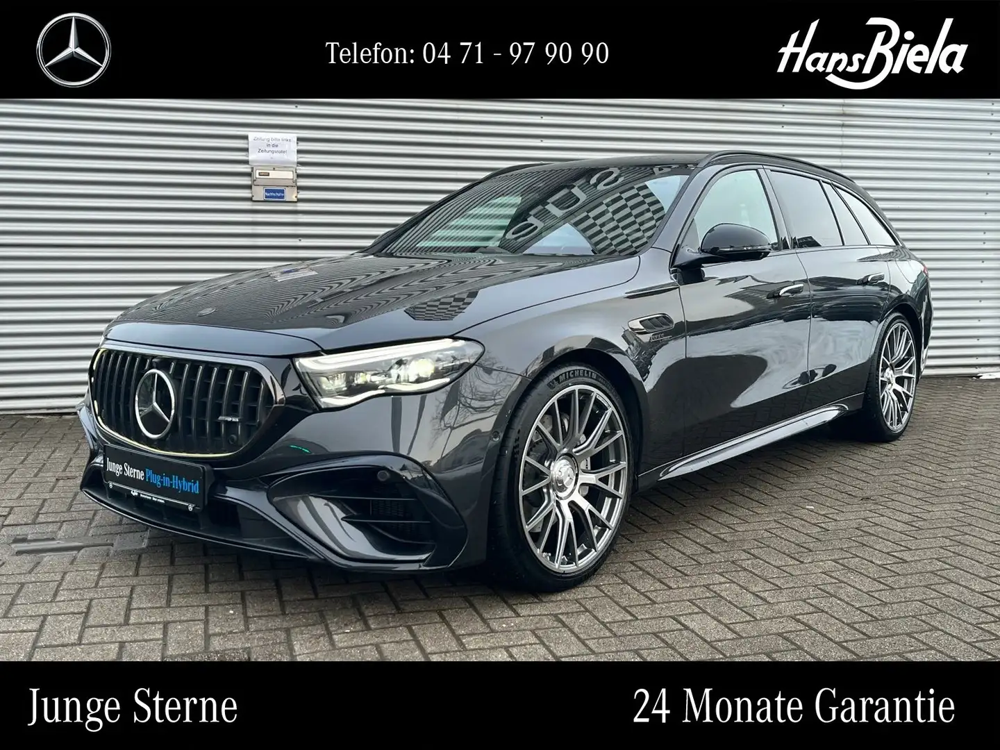 Mercedes-Benz E 53 AMG AMG E 53 T Hybrid 4M+ Prem/Night/21"/Supers/HUD TV Gris - 1