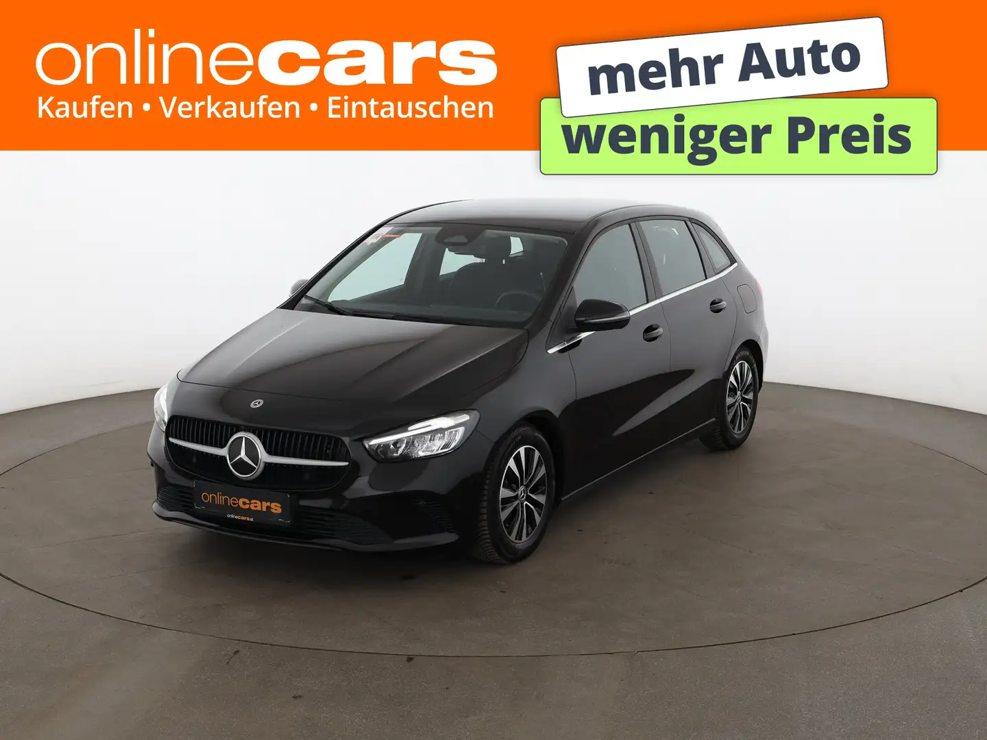 Mercedes-Benz B 200 d Aut LED NAVI SITZHZG TEMP ASSIST R-CAM PDC Schwarz - 1