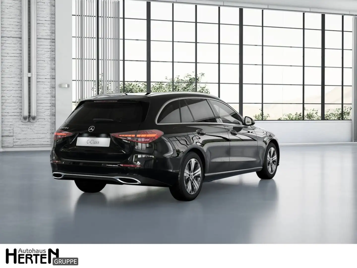 Mercedes-Benz C 220 d T-Modell AVANTGARDE+LED+KAMERA+AMBIENTEB Schwarz - 2