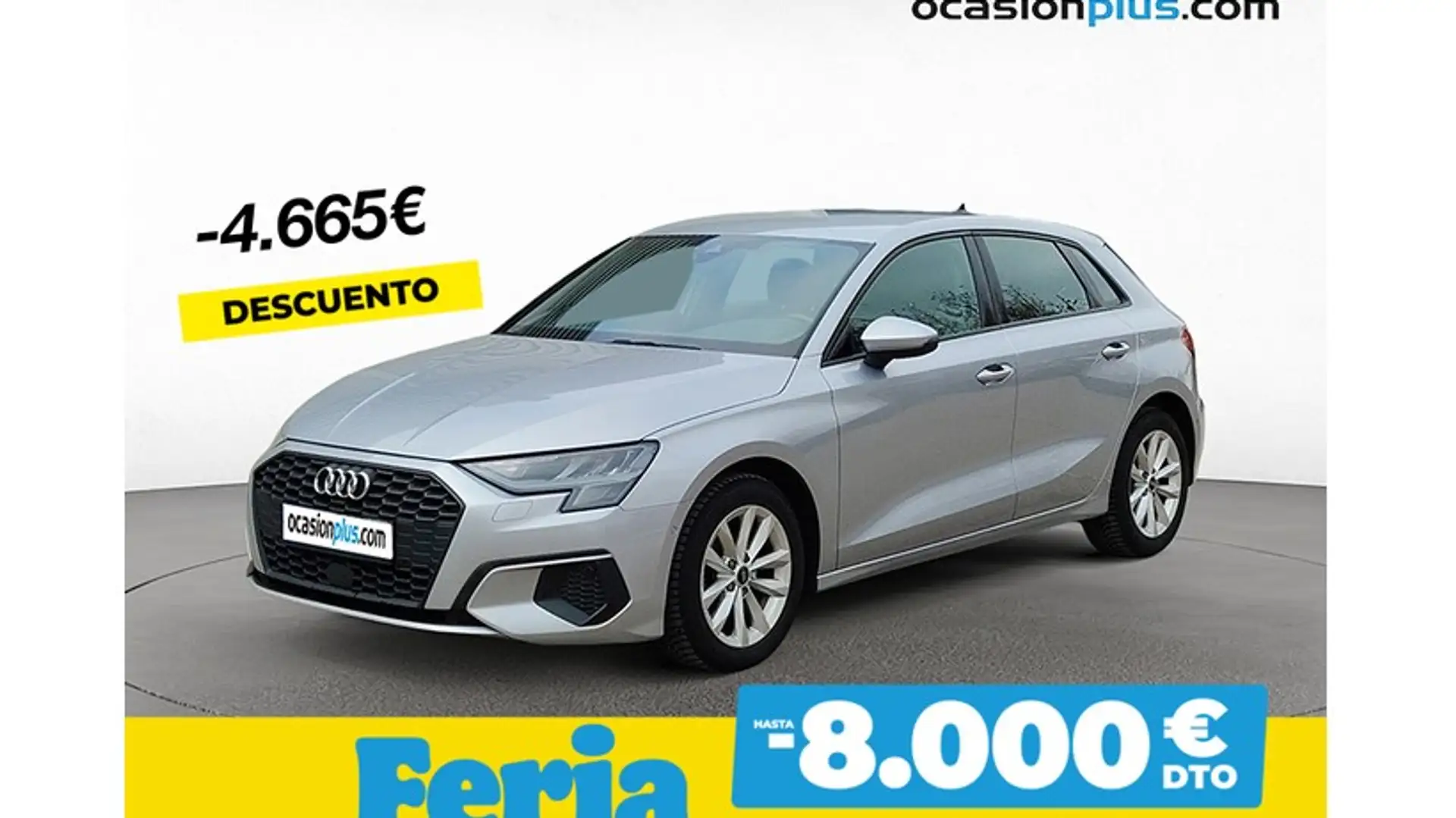 Audi A3 Sportback 30 TFSI S tronic Plateado - 1