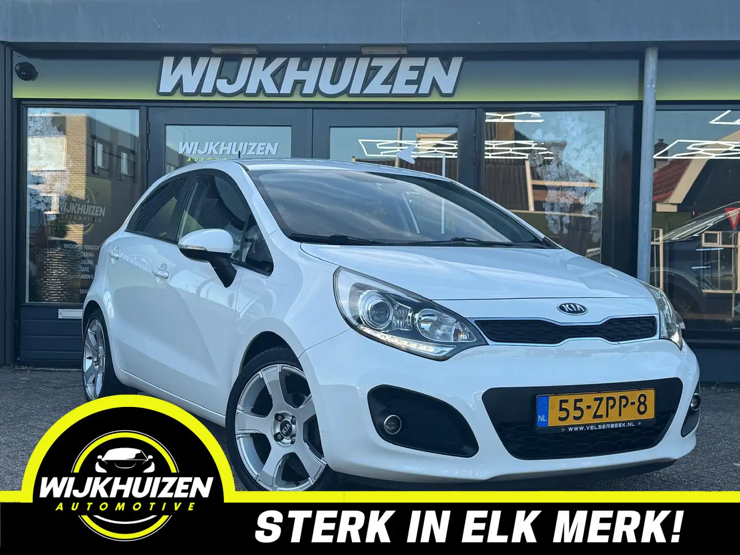 Kia Rio 1.2 CVVT Design Edition met Airco !!! Led !!! Crui Blanc - 1