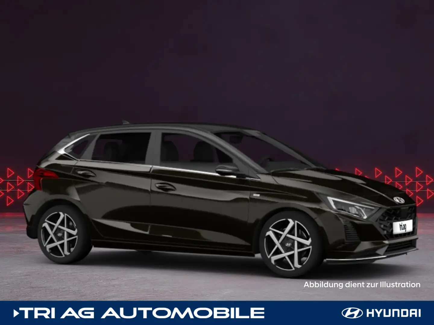 Hyundai i20 Select FL (MY25) Funktionspaket Klima Navi E Schwarz - 2