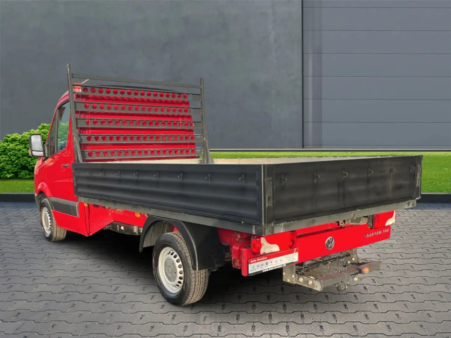 Volkswagen Crafter Pritsche 35 mittel L2 2.0 TDI ABS+ESP Rot - 2