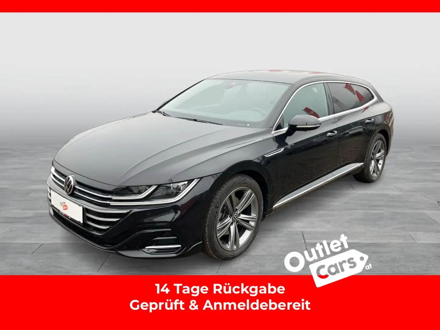 Volkswagen Arteon SB 2.0 TSI R-Line DSG ASSIST+LED+RADAR+LEDER Schwarz - 1