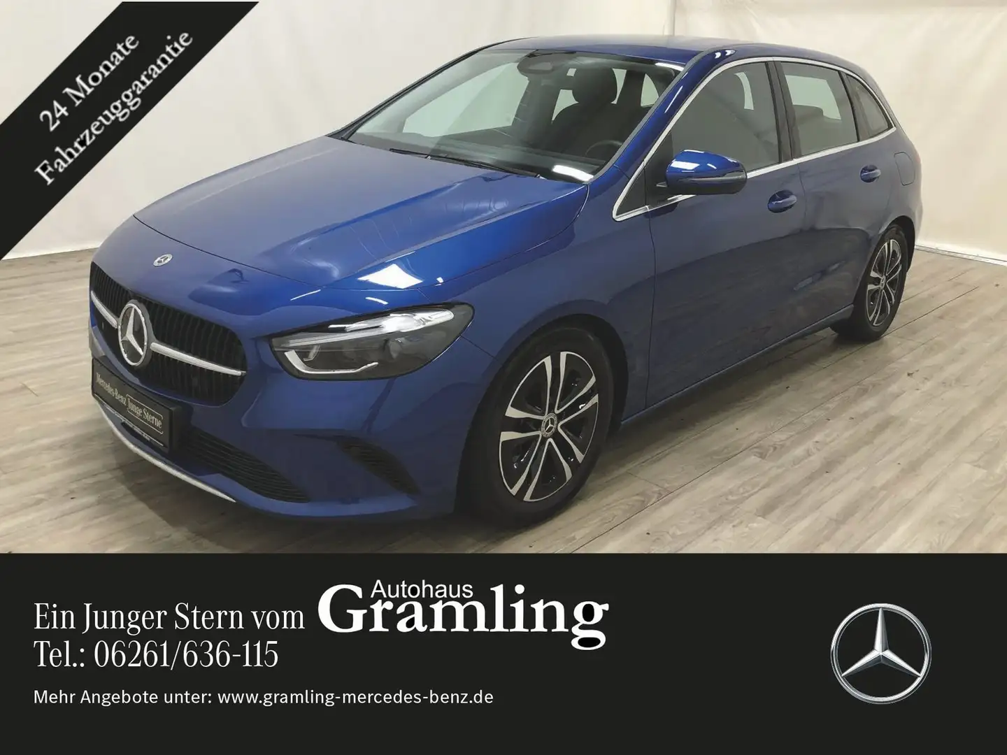 Mercedes-Benz B 200 d Progressive AHK*Distron*MULTIBEAM*Kamera Blau - 1
