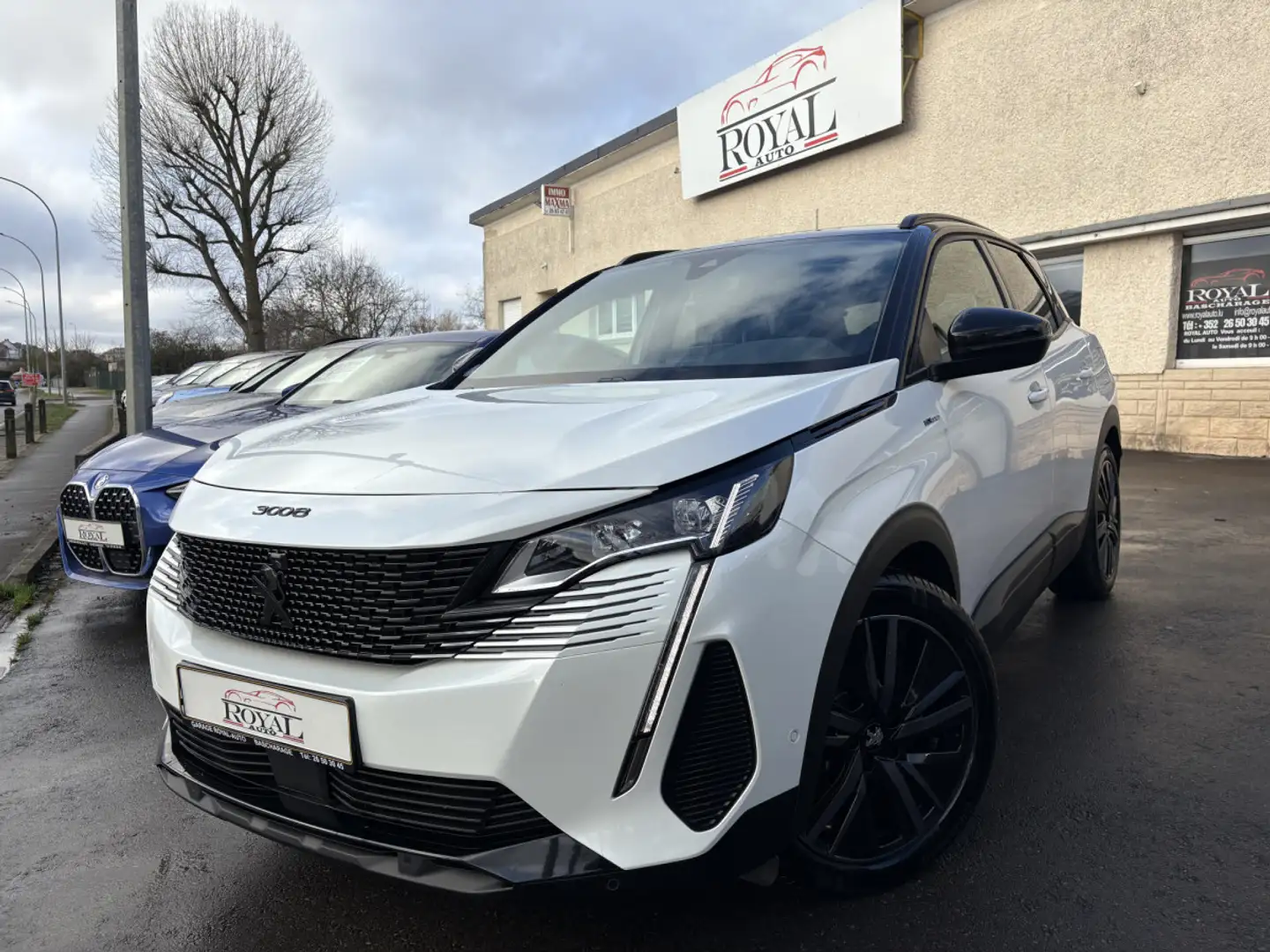 Peugeot 3008 Hybrid GT 225 EAT8  * GARANTIE 36 MOIS EUROPÉENNE Blanc - 1