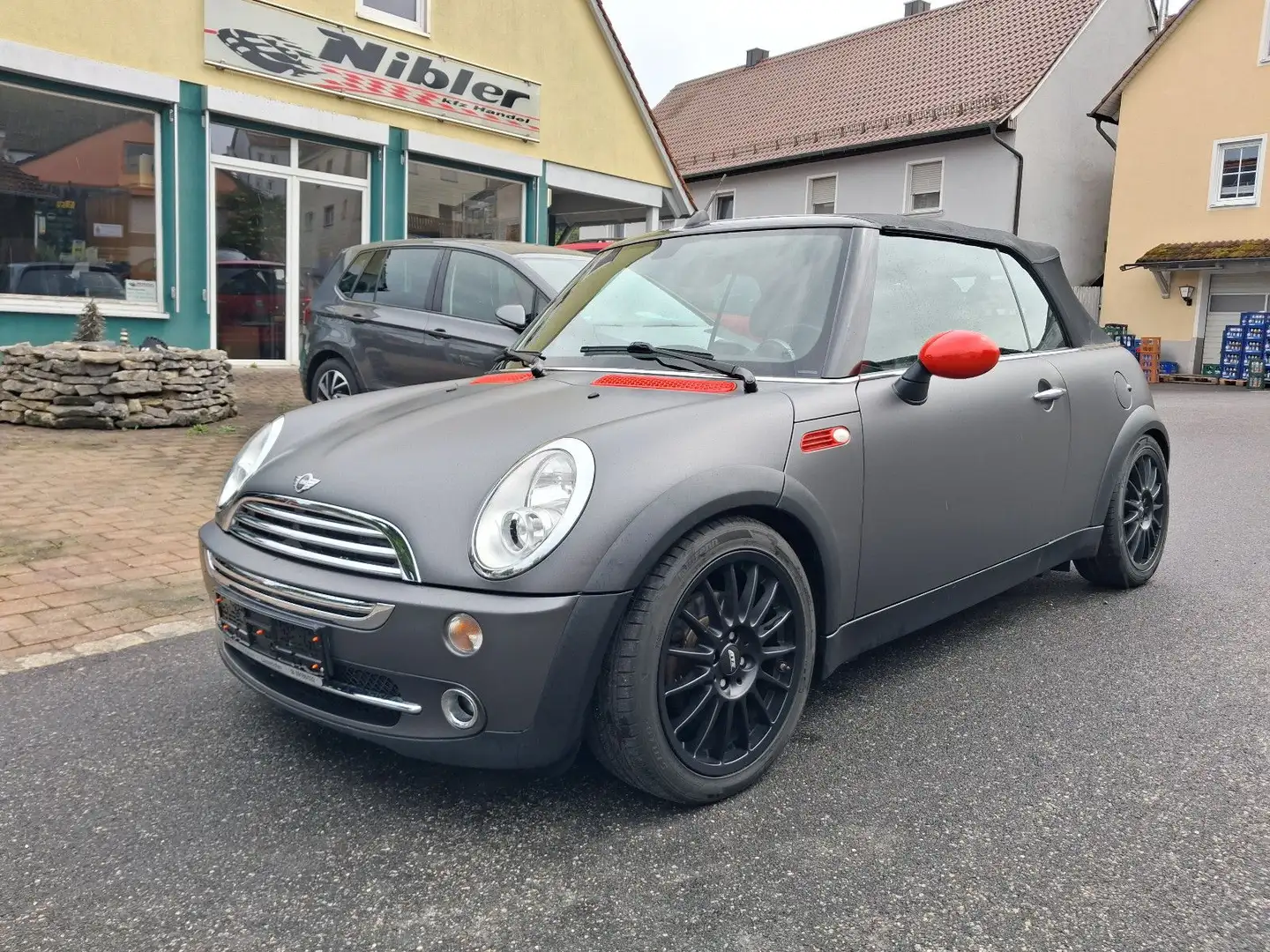 MINI One Cabrio 1.6 LEDER+KLIMA+BLUET.+SITZHZ. Gris - 2
