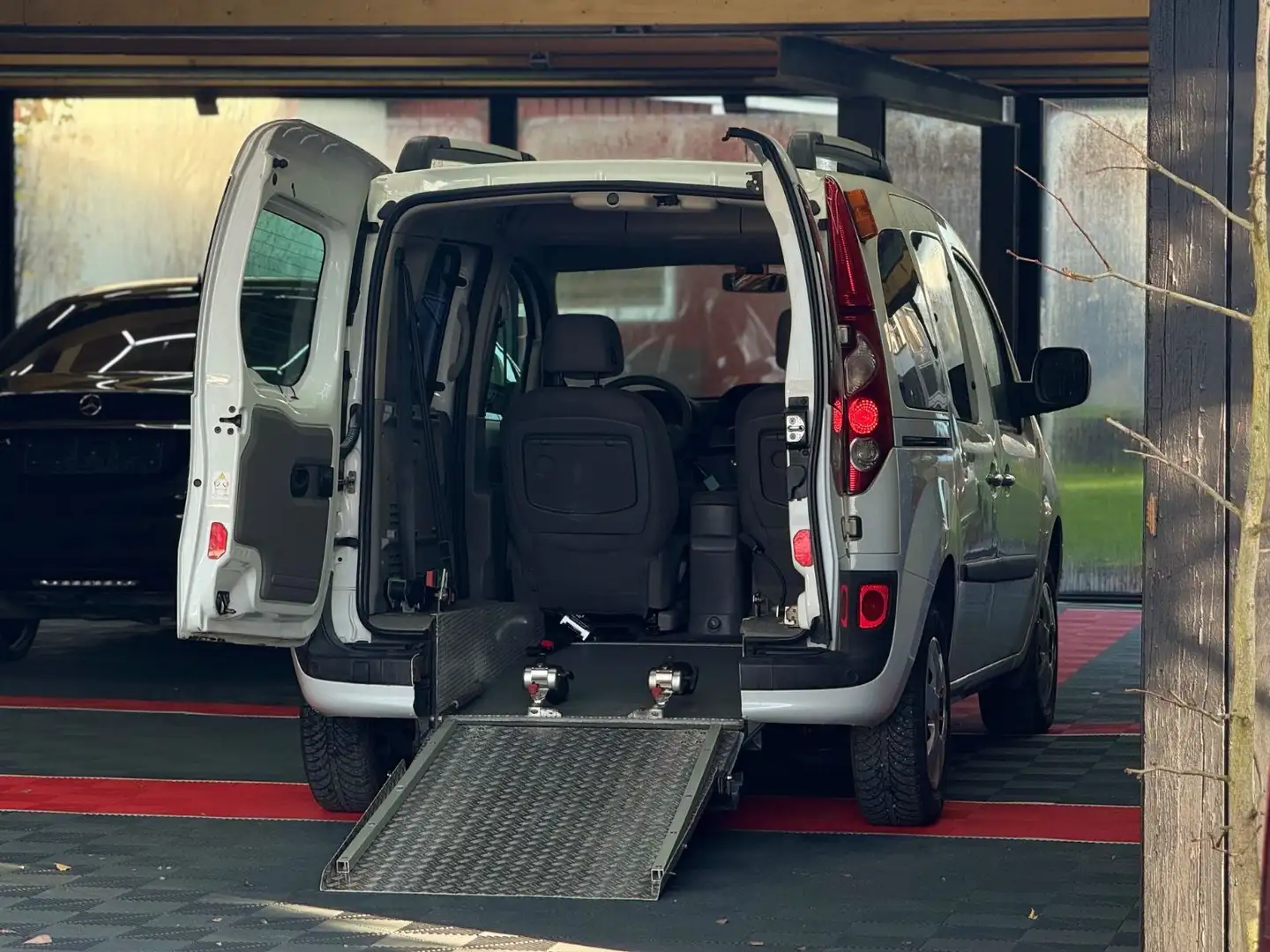 Renault Kangoo Behindertengerecht-Rampe Weiß - 2