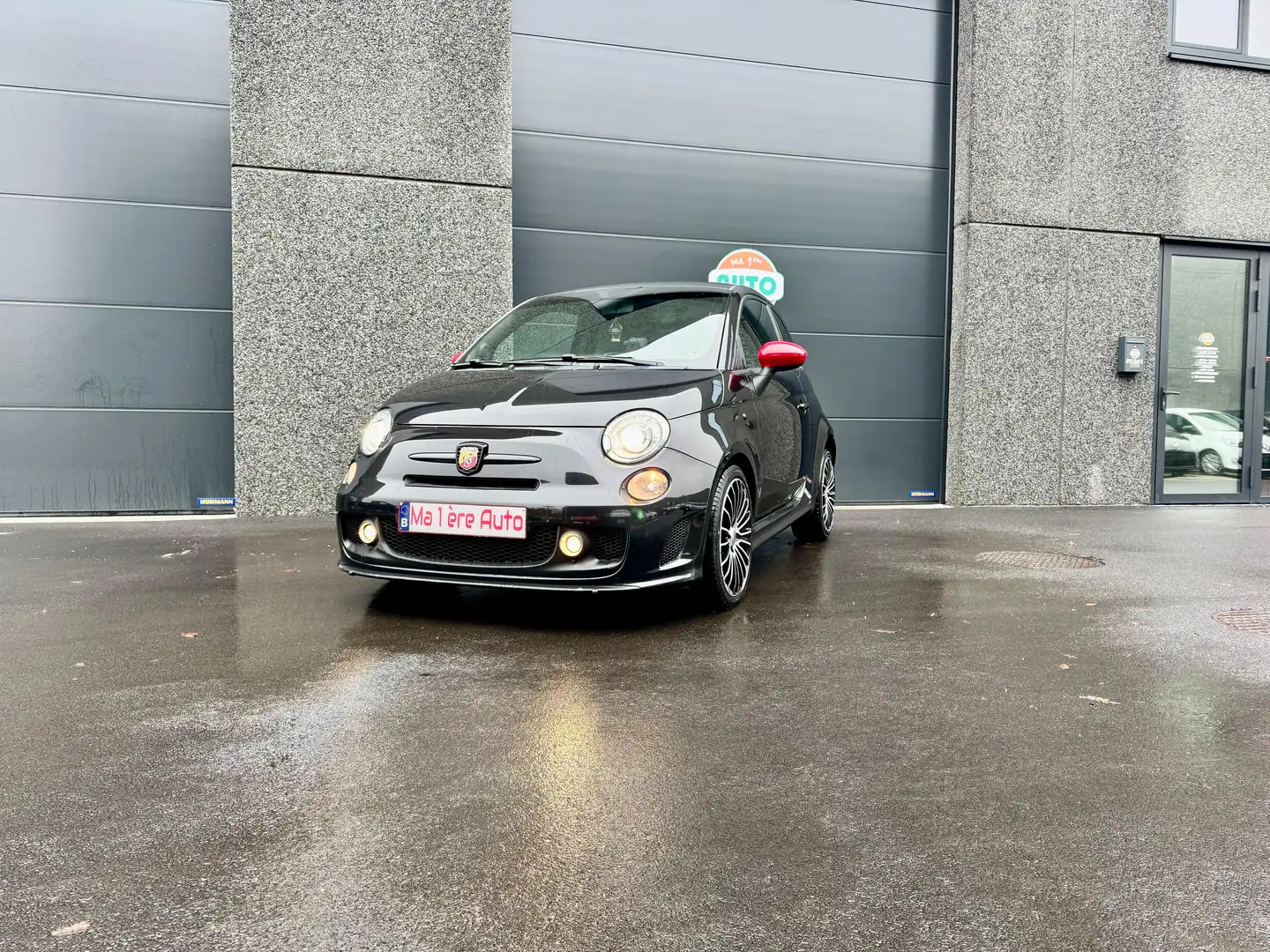 Abarth 500 1.4 T Full Black Xénon Clim Auto Jantes 17 Zwart - 1